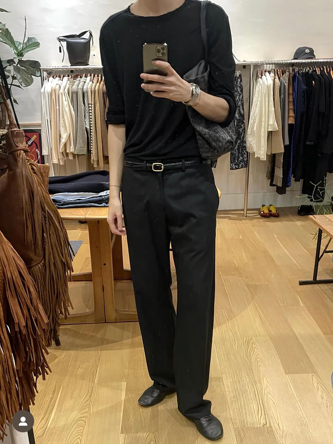 보테가 베네타 프린트 백 상품이미지5