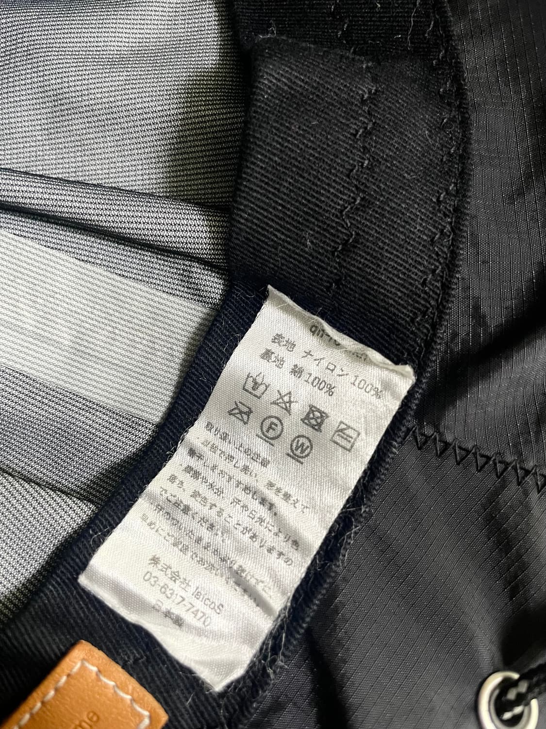 핸더스킴 나일론 킨차쿠 햇 스몰백 버킷햇 캐피탈 비즈빔 상품이미지8
