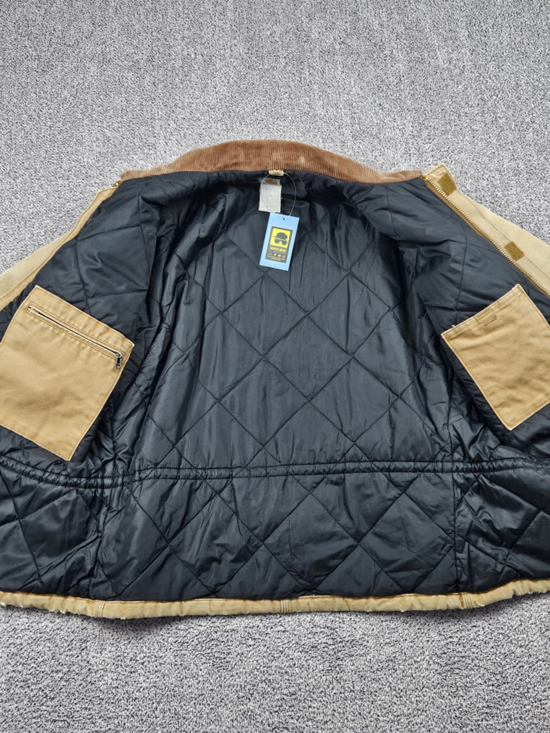 칼하트 버버리 리페어 캔버스 초어 워크 자켓 (상세설명참조)/ 10255 상품이미지10