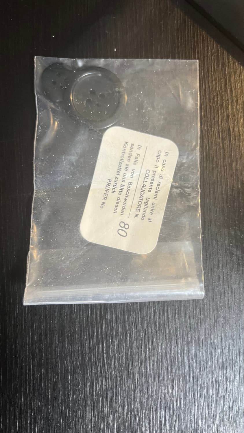 아르마니 꼴레지오니 블랙 울 코트 48/R 상품이미지10