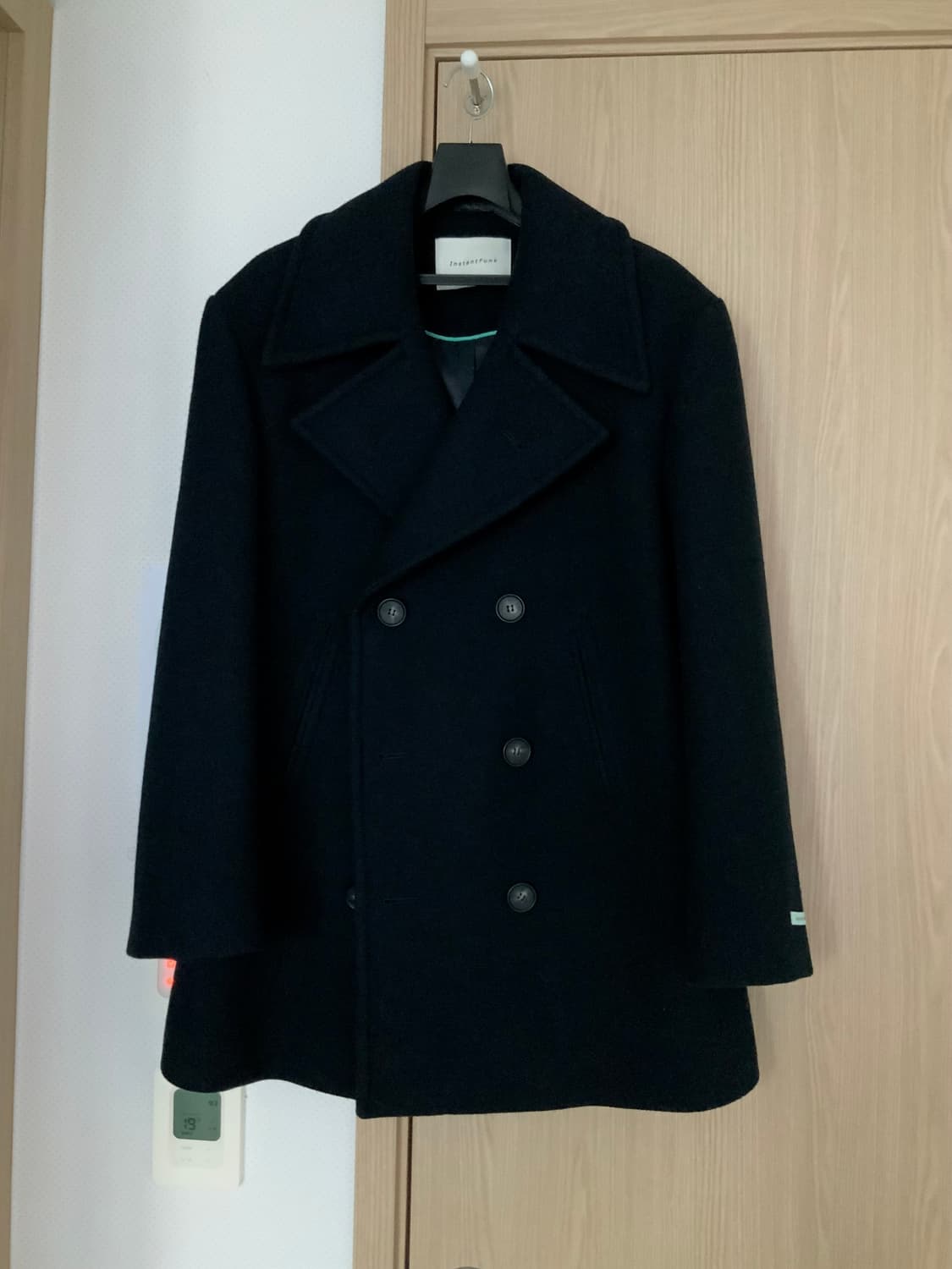 인스턴트펑크 오버사이즈 울 피코트 M 상품이미지8