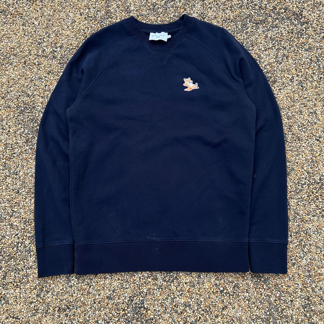 메종 키츠네(Maison Kitsune)칠랙스 폭스 패치 맨투맨 상품이미지1