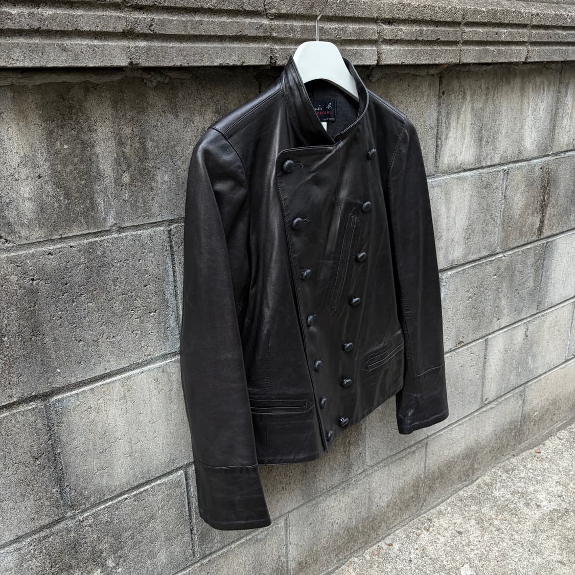 아네스베 레더 나폴레옹 자켓 상품이미지2