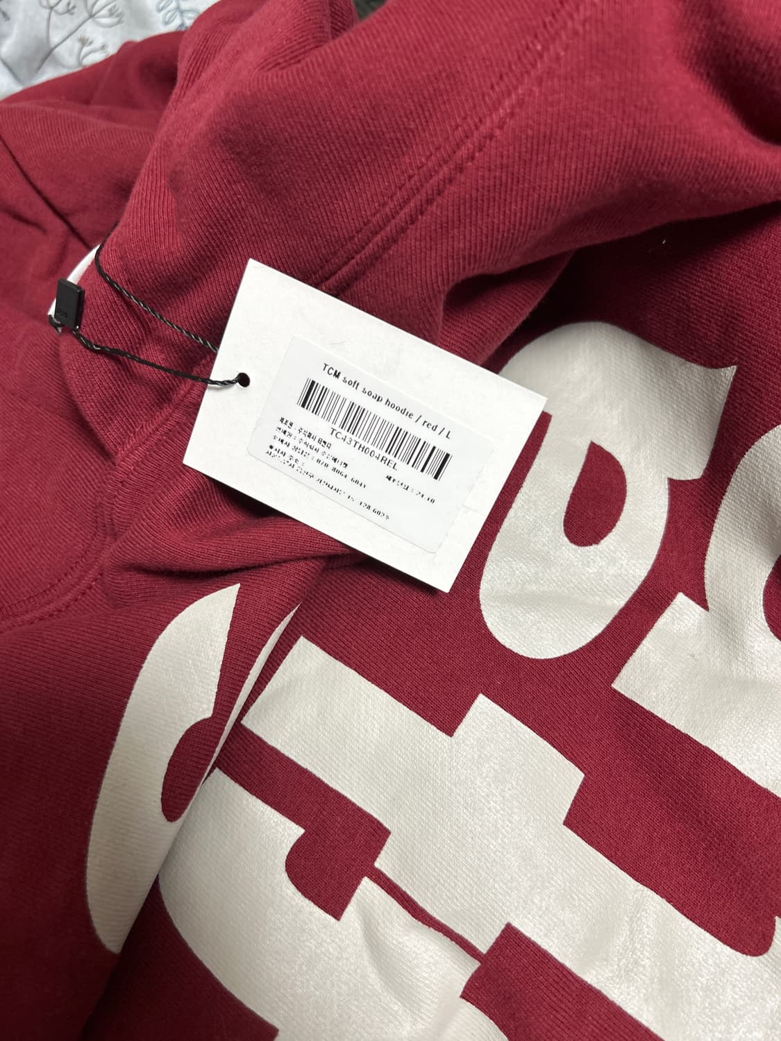 *새상품*더콜디스트모먼트 후드티 TCM soft soap hoodie 상품이미지3