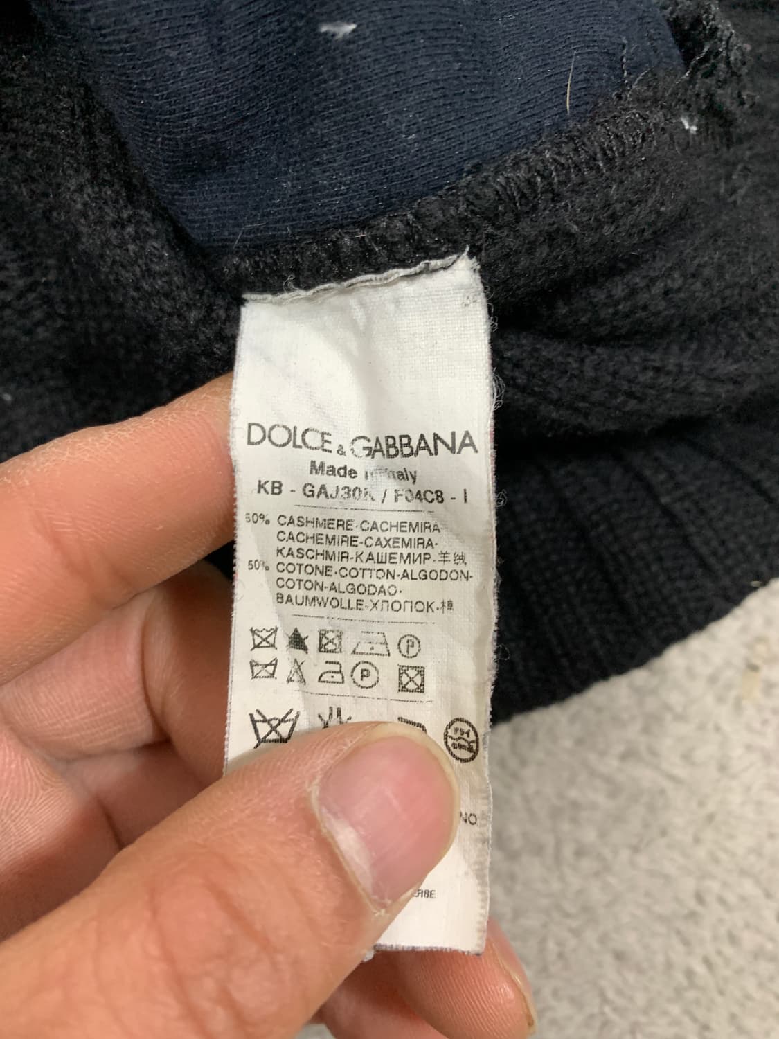 돌체앤가바나 빈티지 니트 가디건  상품이미지7