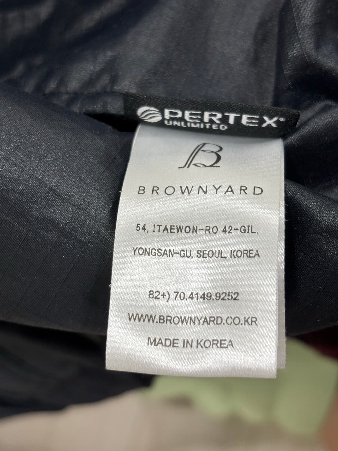 브라운야드 에센셜 숏 자켓/바람막이 상품이미지3