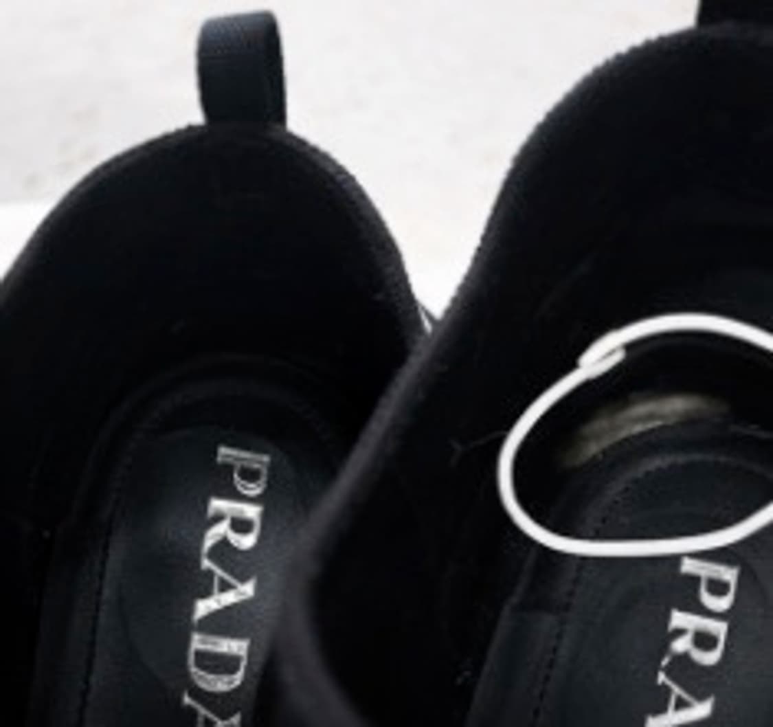 프라다 XY 니트 스티커즈 블랙 화이트 상품이미지3