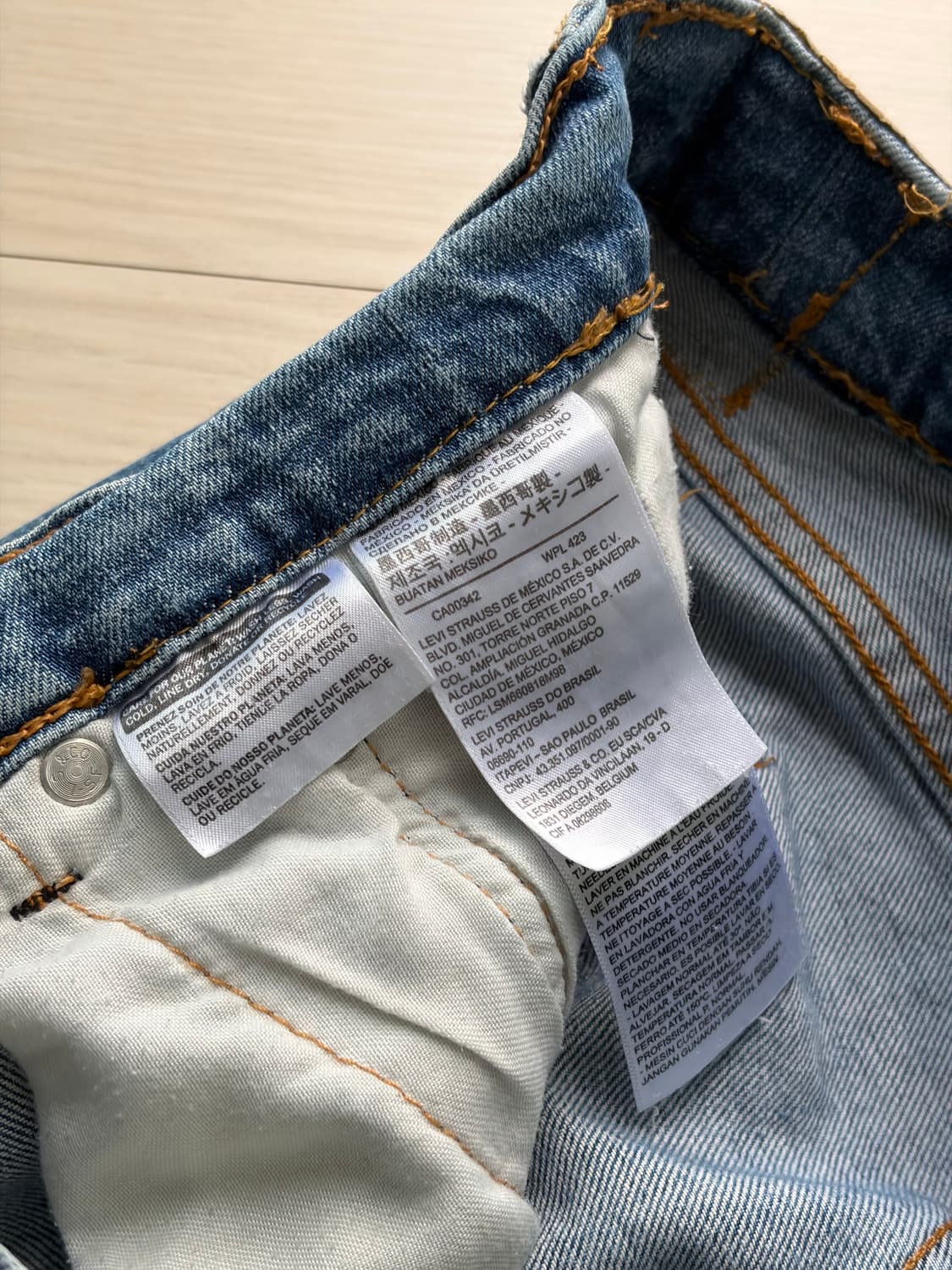 Levis 리바이스 505 데님 청바지 30-31 (커스터마이징) 상품이미지6