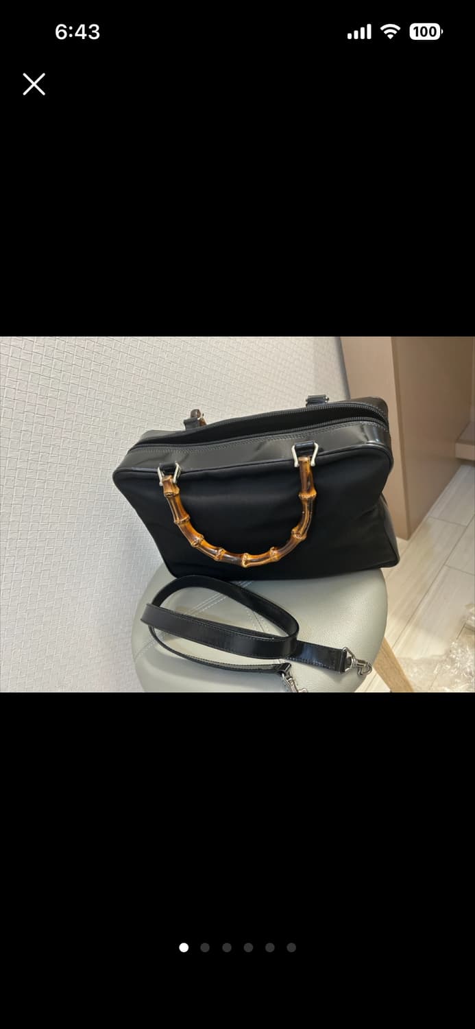 구찌 뱀부토트백 상품이미지1