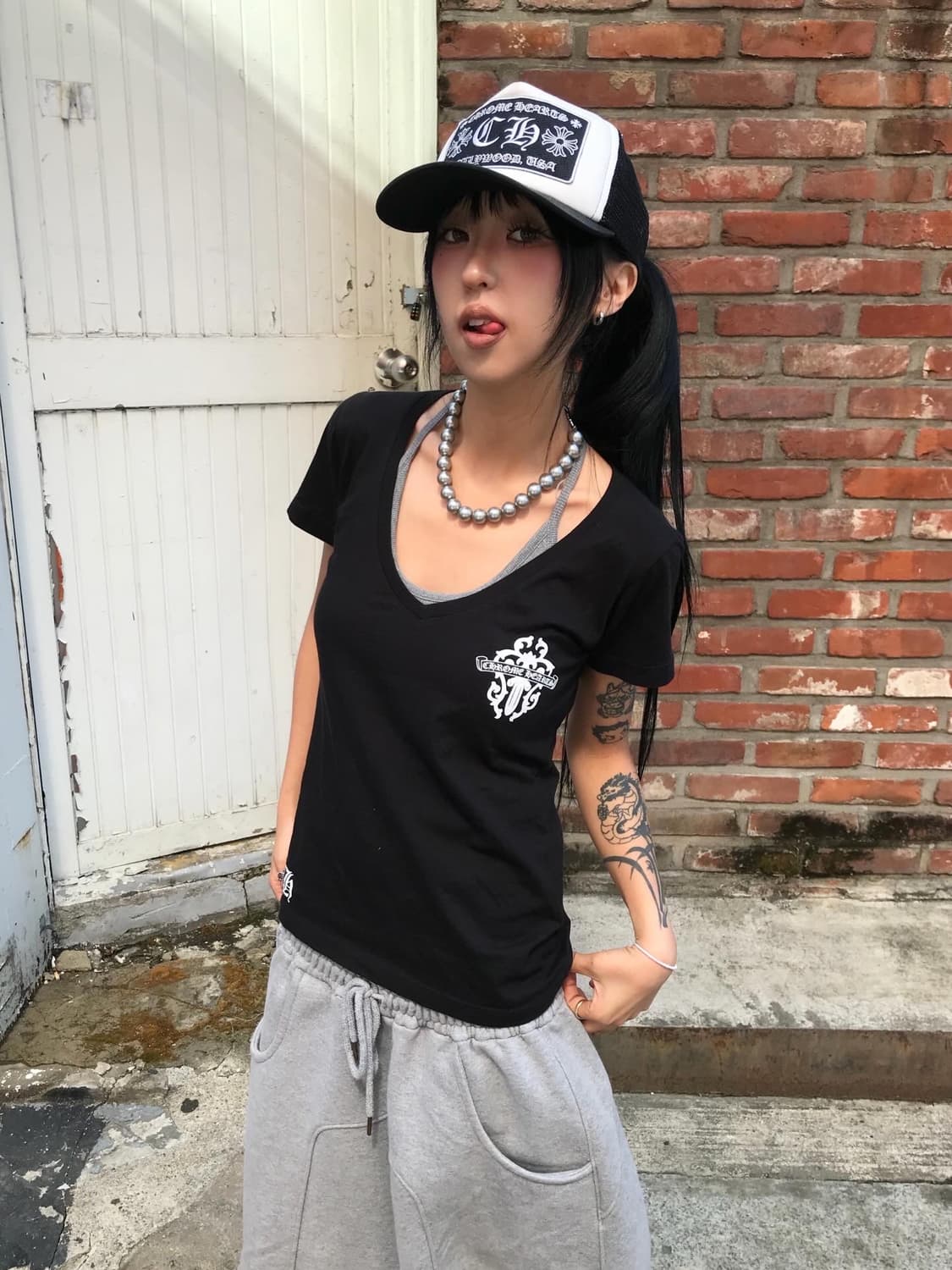 Chrome Hearts Logo T-shirts 상품이미지3