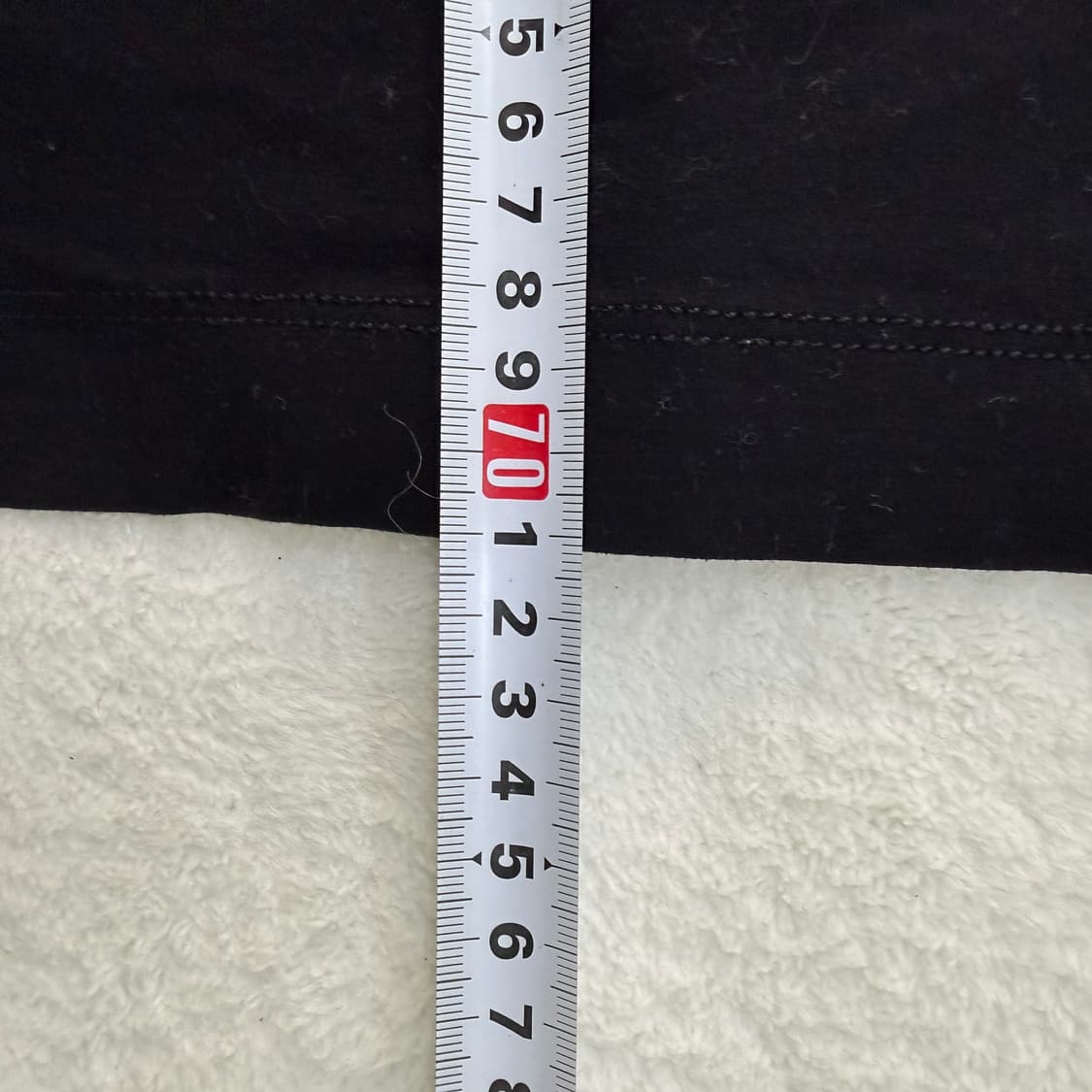 실측확인 휴고보스 슬림핏 긴팔티 0303T 상품이미지6