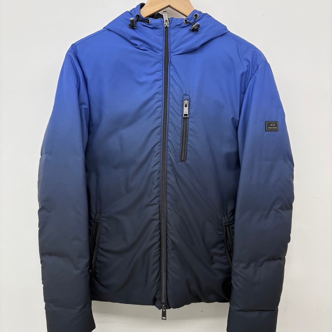 A|X 아르마니 익스체인지 블루 패딩 점퍼 남M 상품이미지2