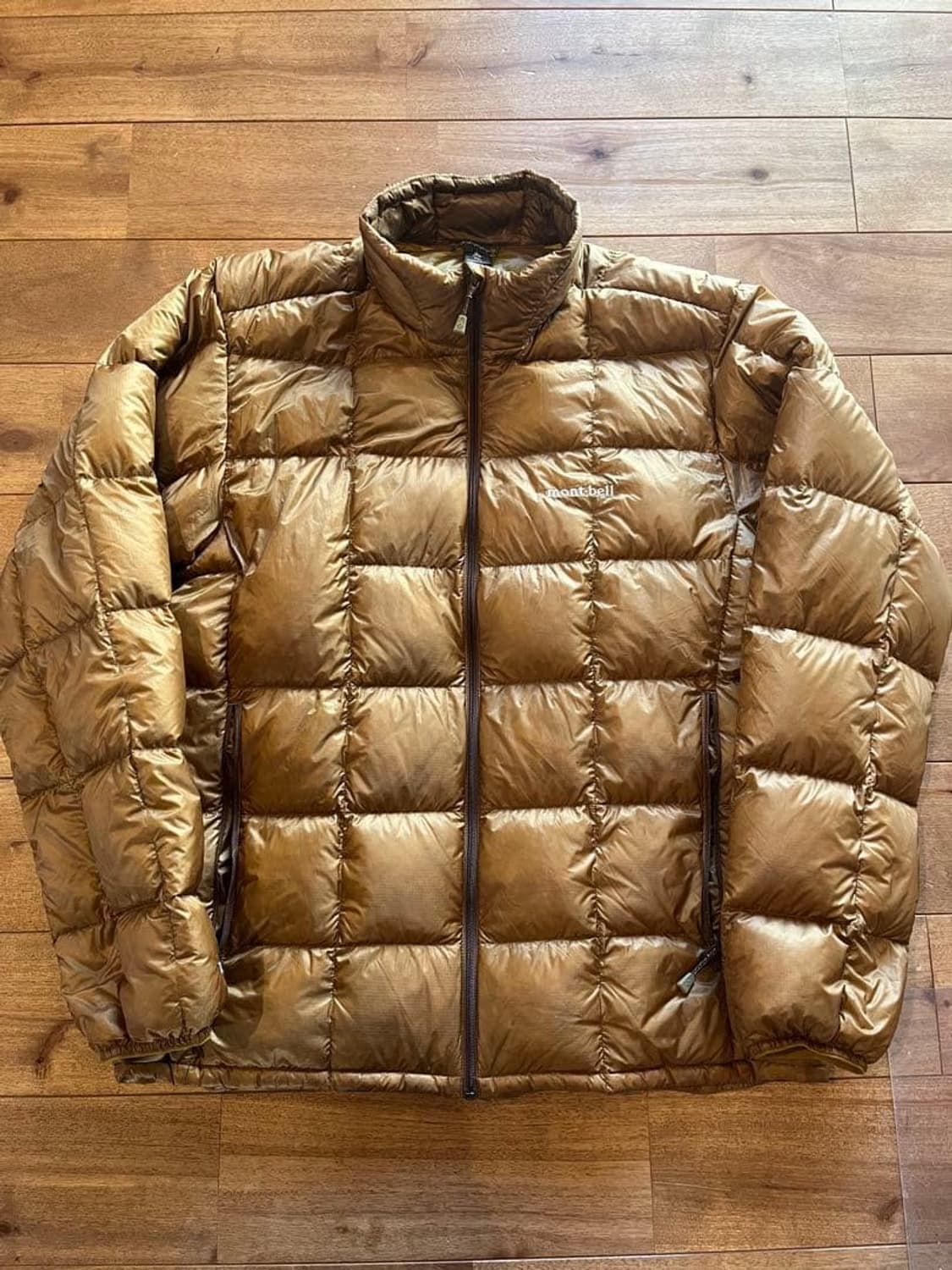 10s 몽벨 슈페리어 경량패딩 브라운 상품이미지1