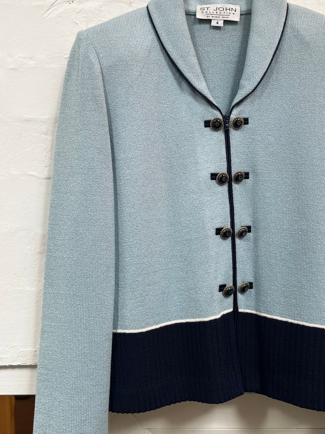 St.John MADE IN USA 니트 집업 셋업 4 상품이미지4