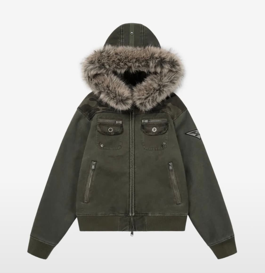 아캄 퍼 집업 상품이미지1