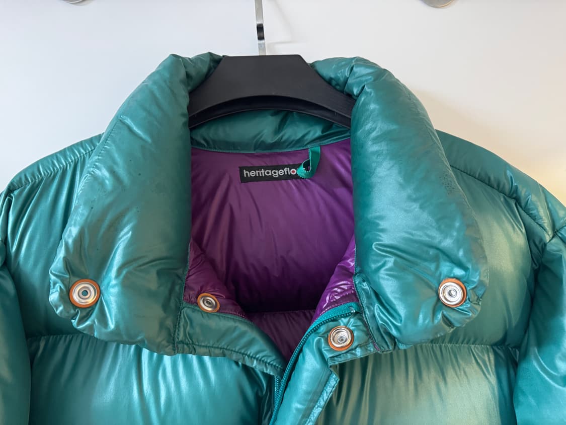 헤리티지플로스 패딩 초창기 모델 L 상품이미지3