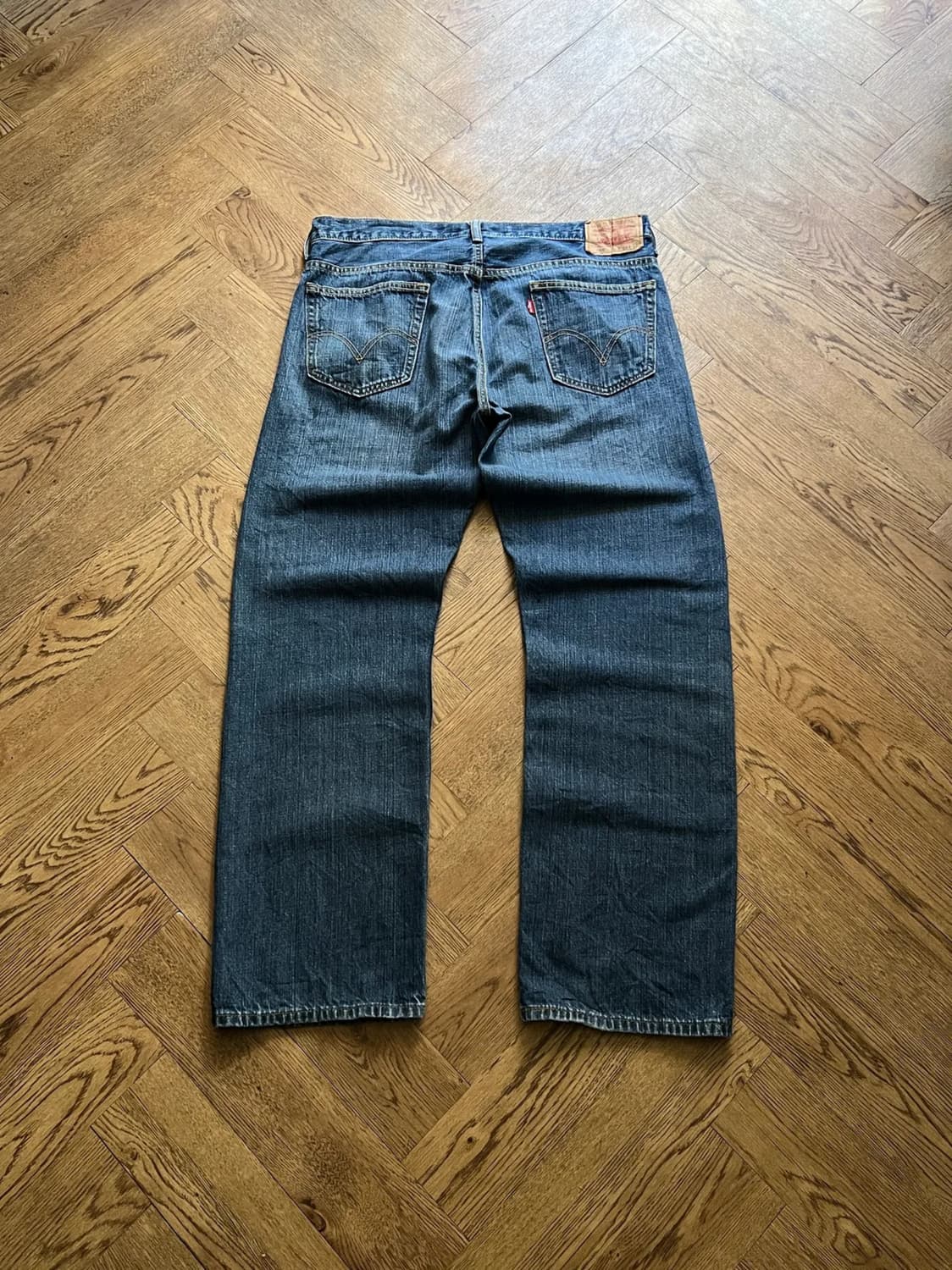 [34]리바이스 569 와이드핏 빈티지 워싱 데님 팬츠 상품이미지1