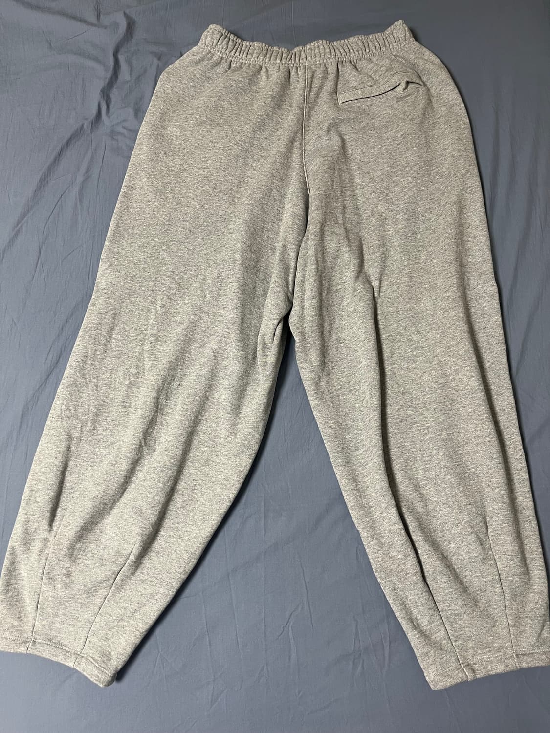 나이키 클럽 플리스 오버사이즈 프렌치 테리 팬츠 바지 그레이 M 상품이미지3