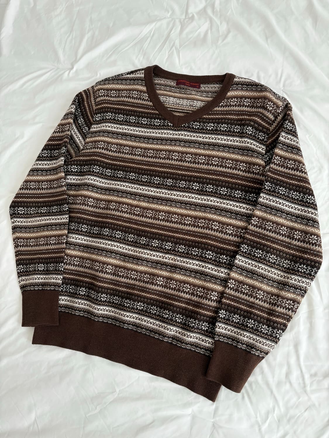 nordic pattern knit 노르딕 패턴 니트 상품이미지2