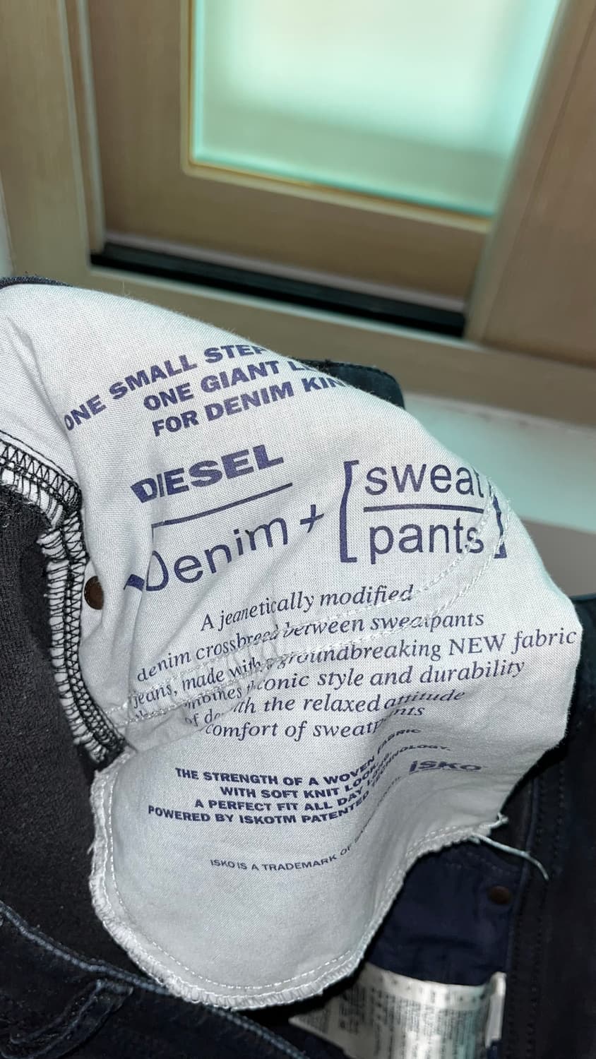 디젤 Slim Denim Jeans 상품이미지5