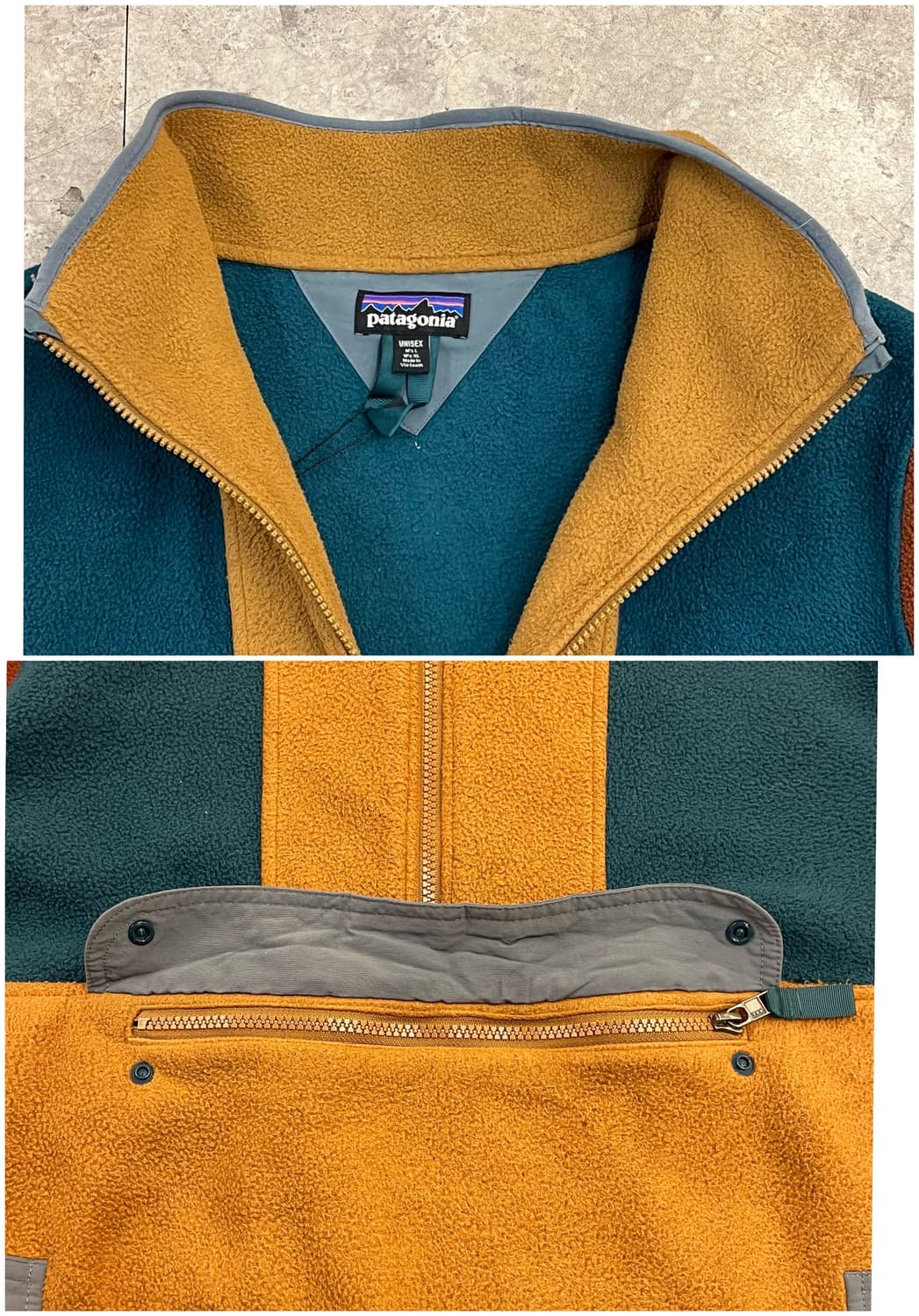 파타고니아 신칠라 플리스 아노락 베어 브라운 L #csz2357 상품이미지5