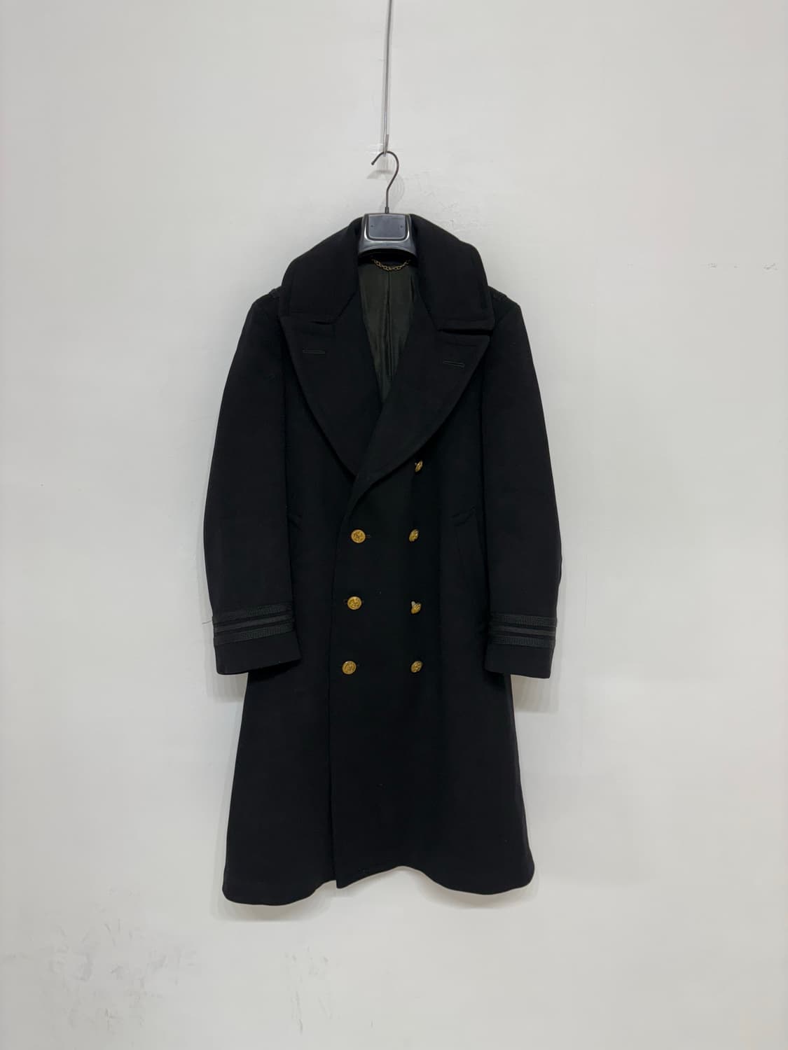 Rare!!WWII U.S Navy Officer Bridge Coat 상품이미지1