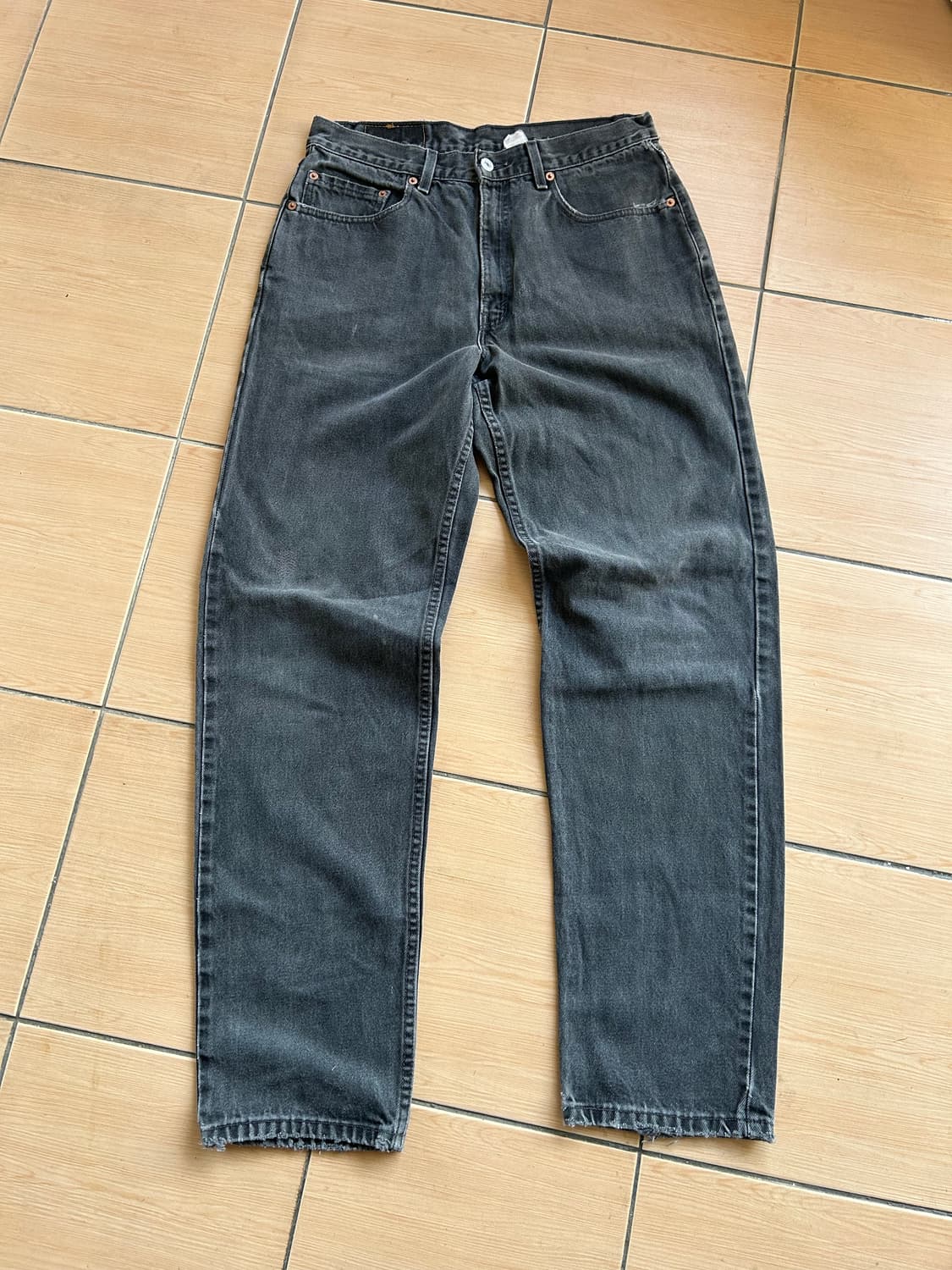 90’s USA 리바이스550 블랙진 34(32) 상품이미지1