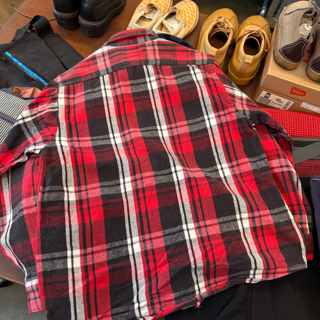 파이브 브라더 헤비 플란넬 셔츠 상품이미지5