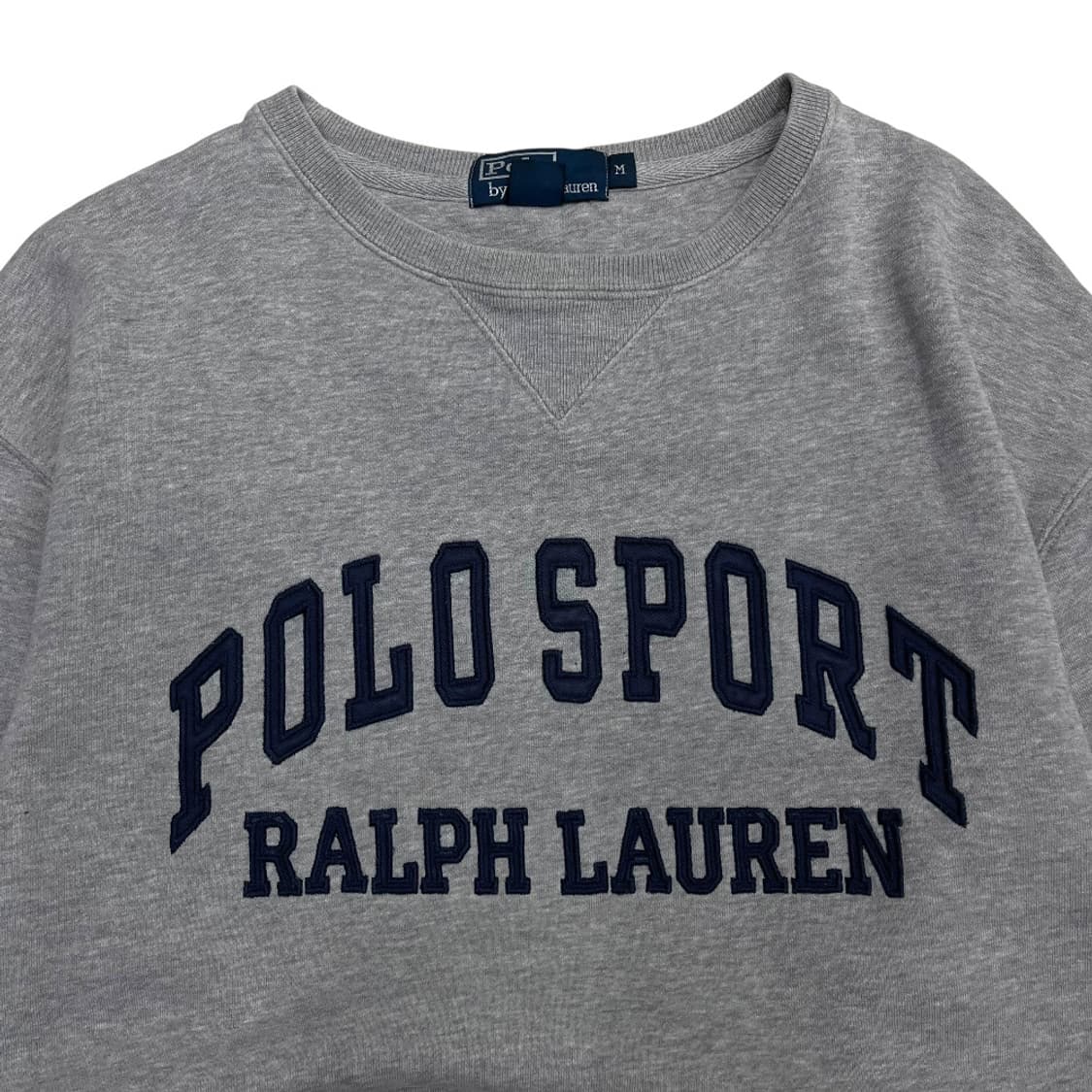 폴로 랄프로렌 센터로고 그레이 맨투맨 M 상품이미지3