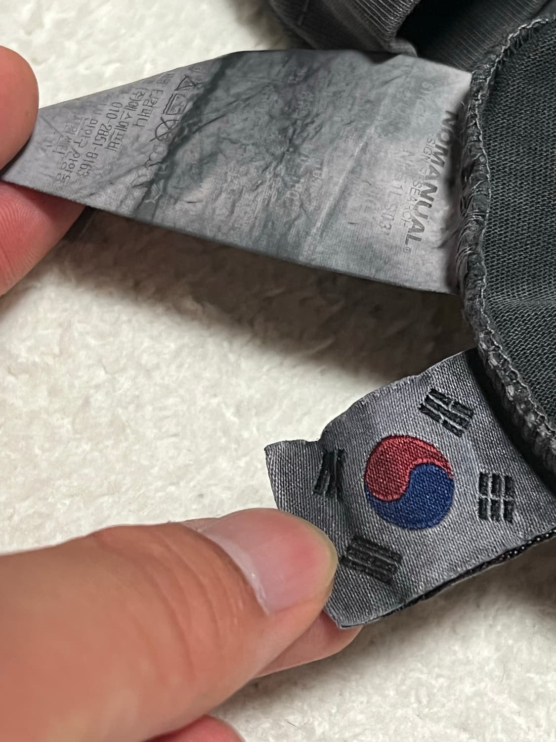 노매뉴얼 그래픽 긴팔슬리브 상품이미지3