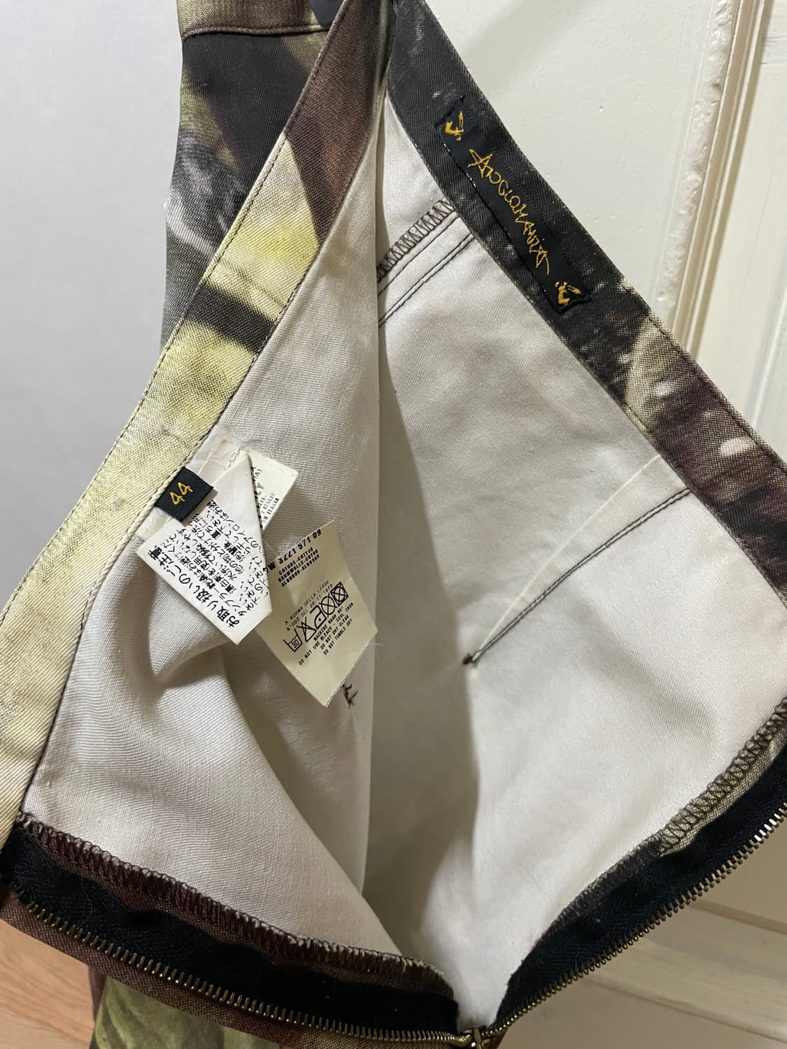 비비안웨스트우드 앵글로매니아 아카이브 풀프린트 스커트 상품이미지4