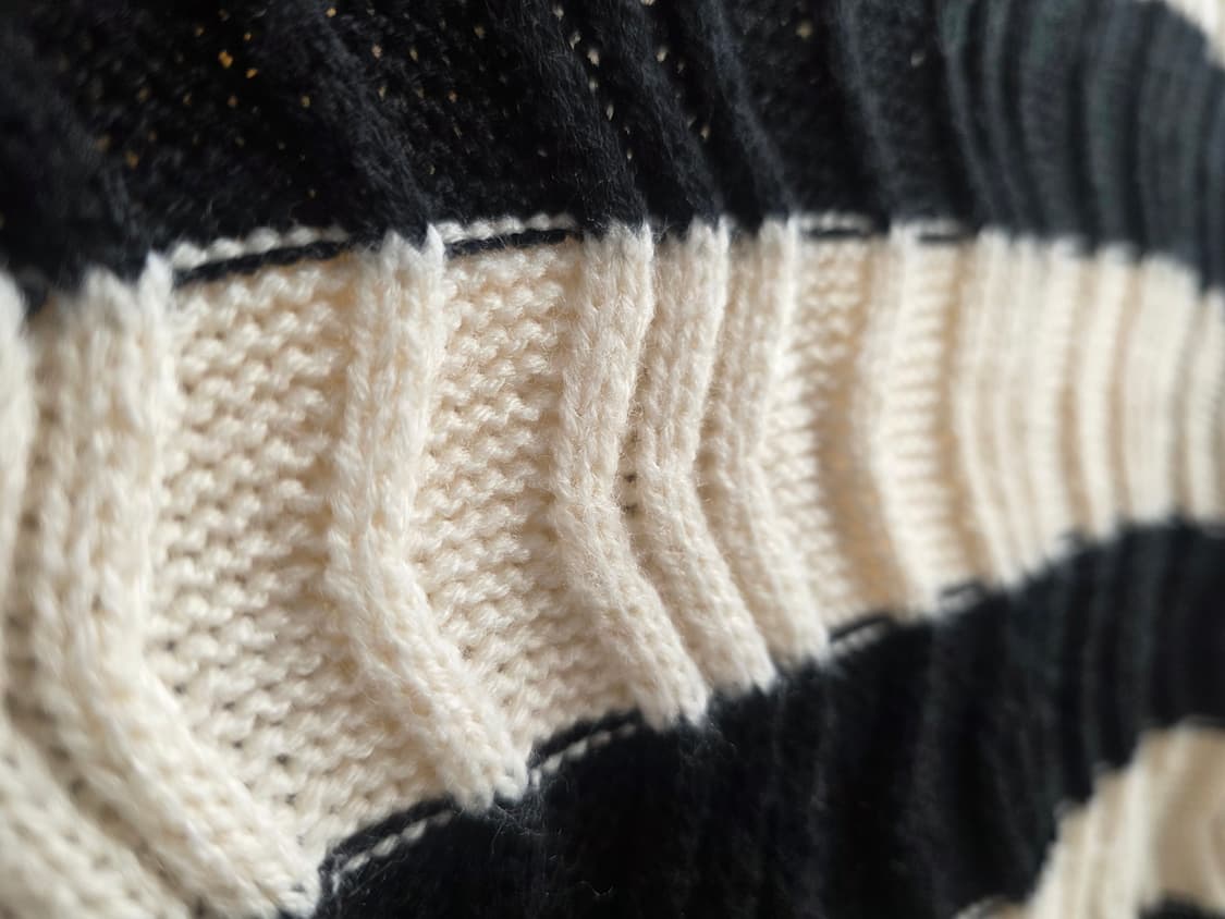 단가라 니트 조끼 상품이미지6