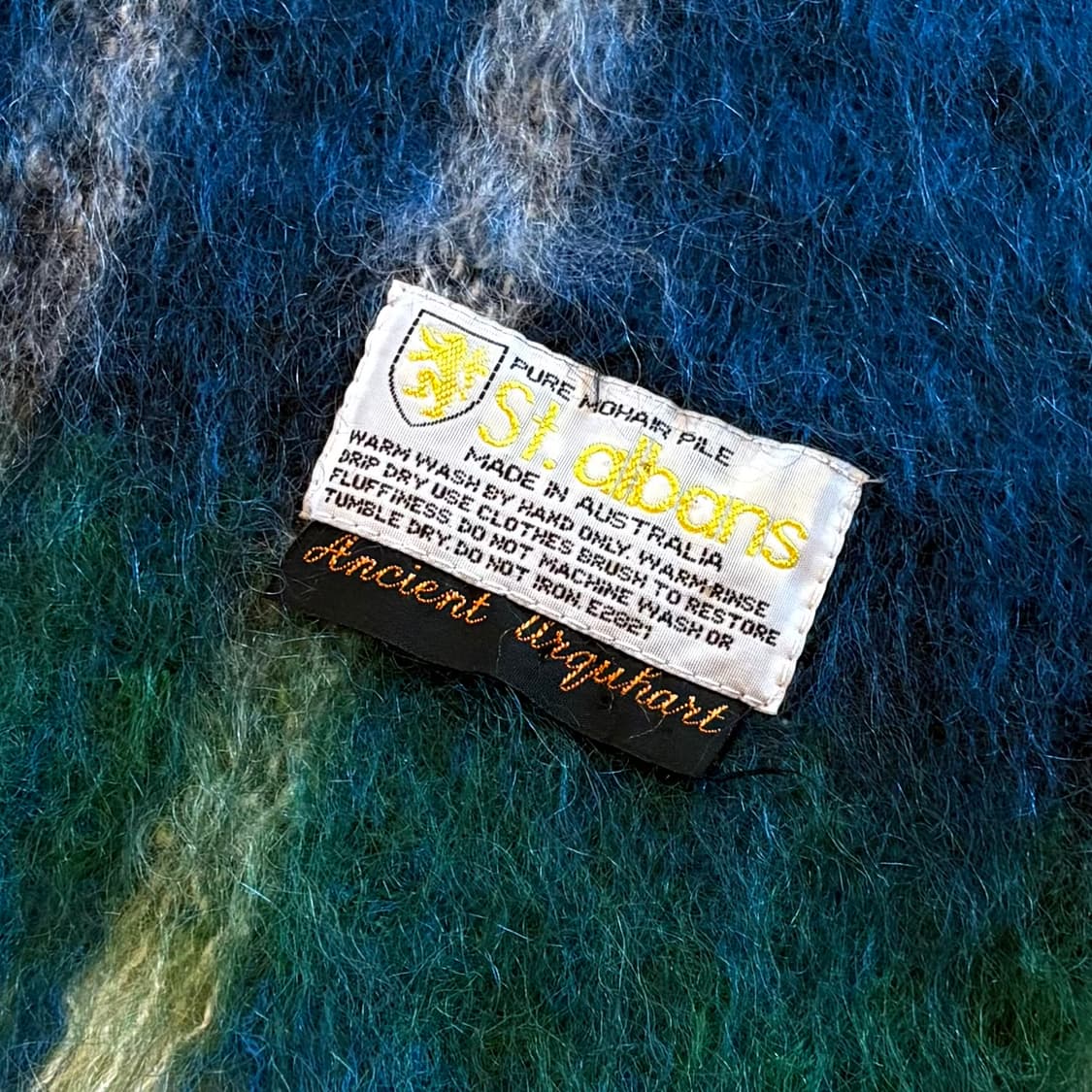 90s AUSTRALIA St. Albans 모헤어 니  상품이미지3
