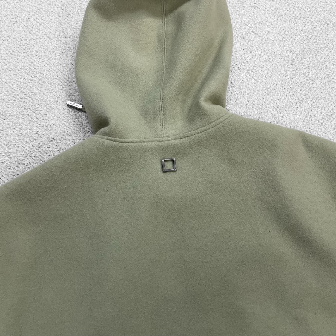 우영미 Wooyoungmi 플리스 후드 자켓 민트그린 상품이미지3