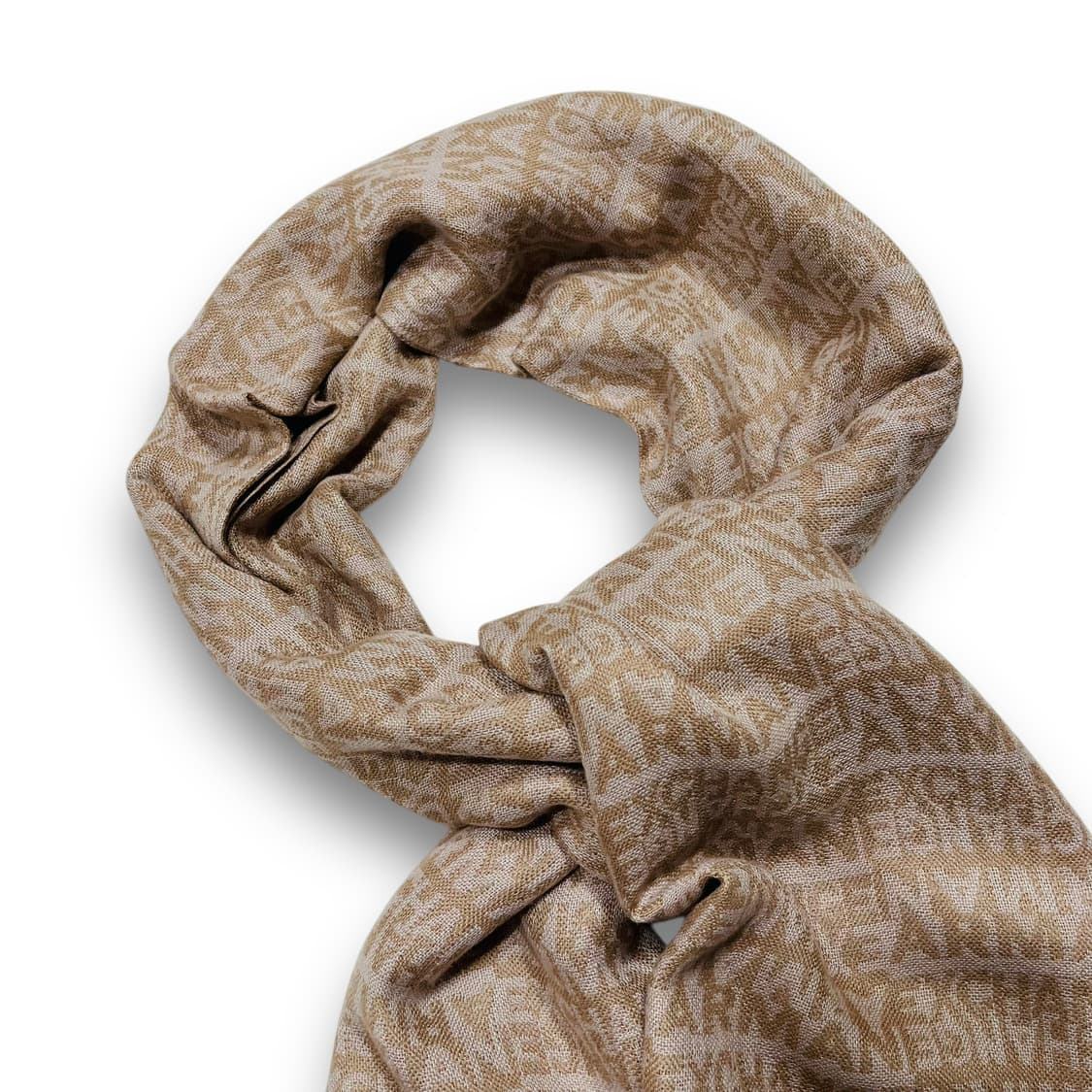 아르마니 익스체인지 스펠아웃 로고 빈티지 머플러 상품이미지3