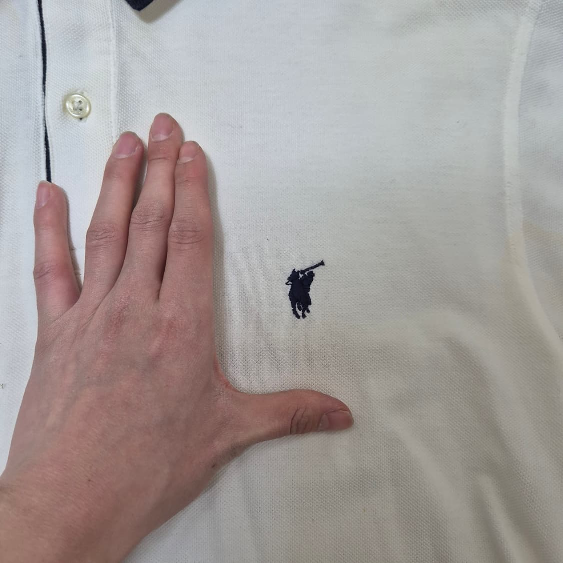 폴로 랄프로렌 스몰포니 레귤러핏 반팔 카라티 2XL(110) 상품이미지6