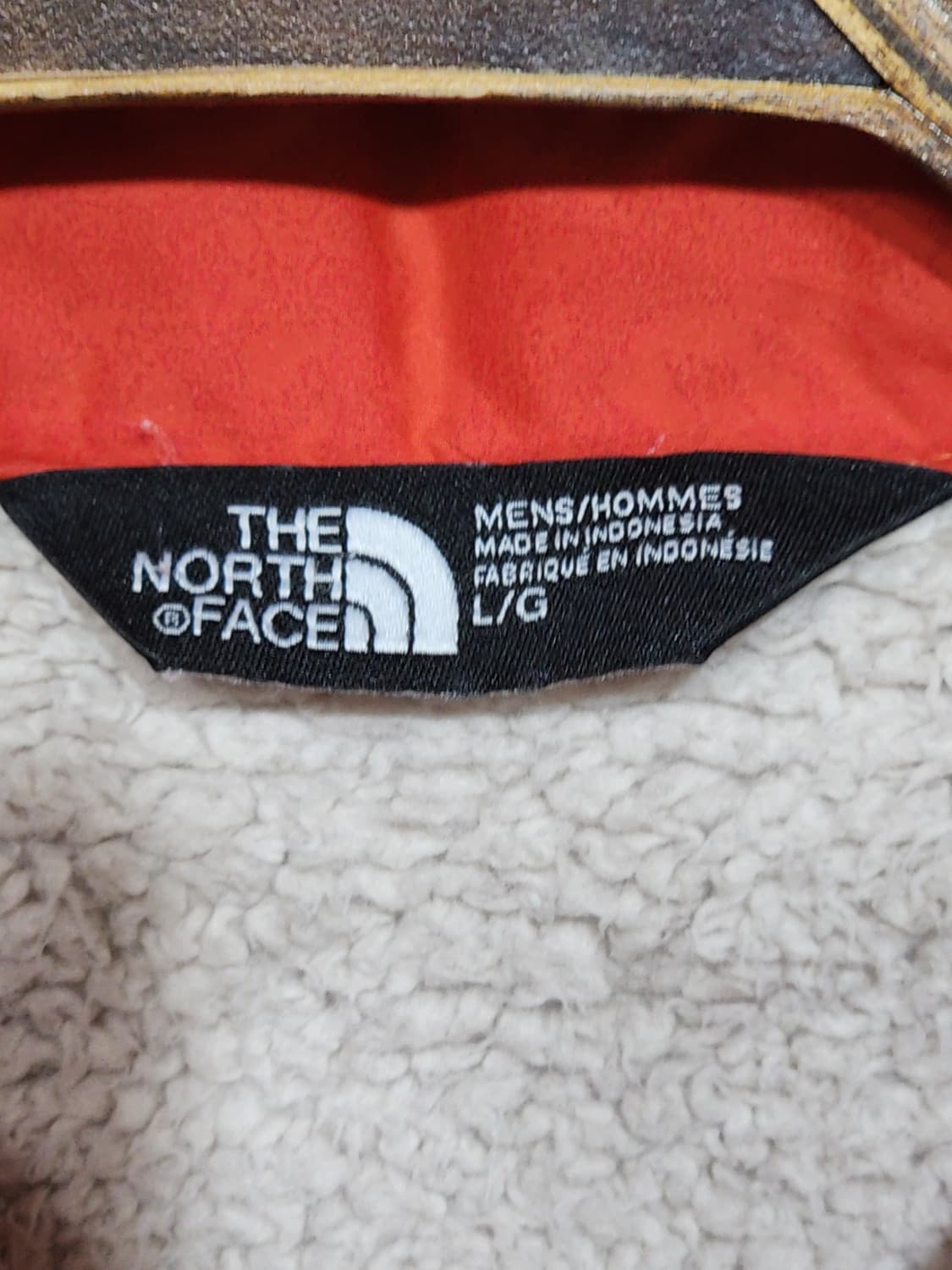 (XL) 노스페이스 경량패딩 점퍼 주황 아웃도어 자켓 상품이미지3