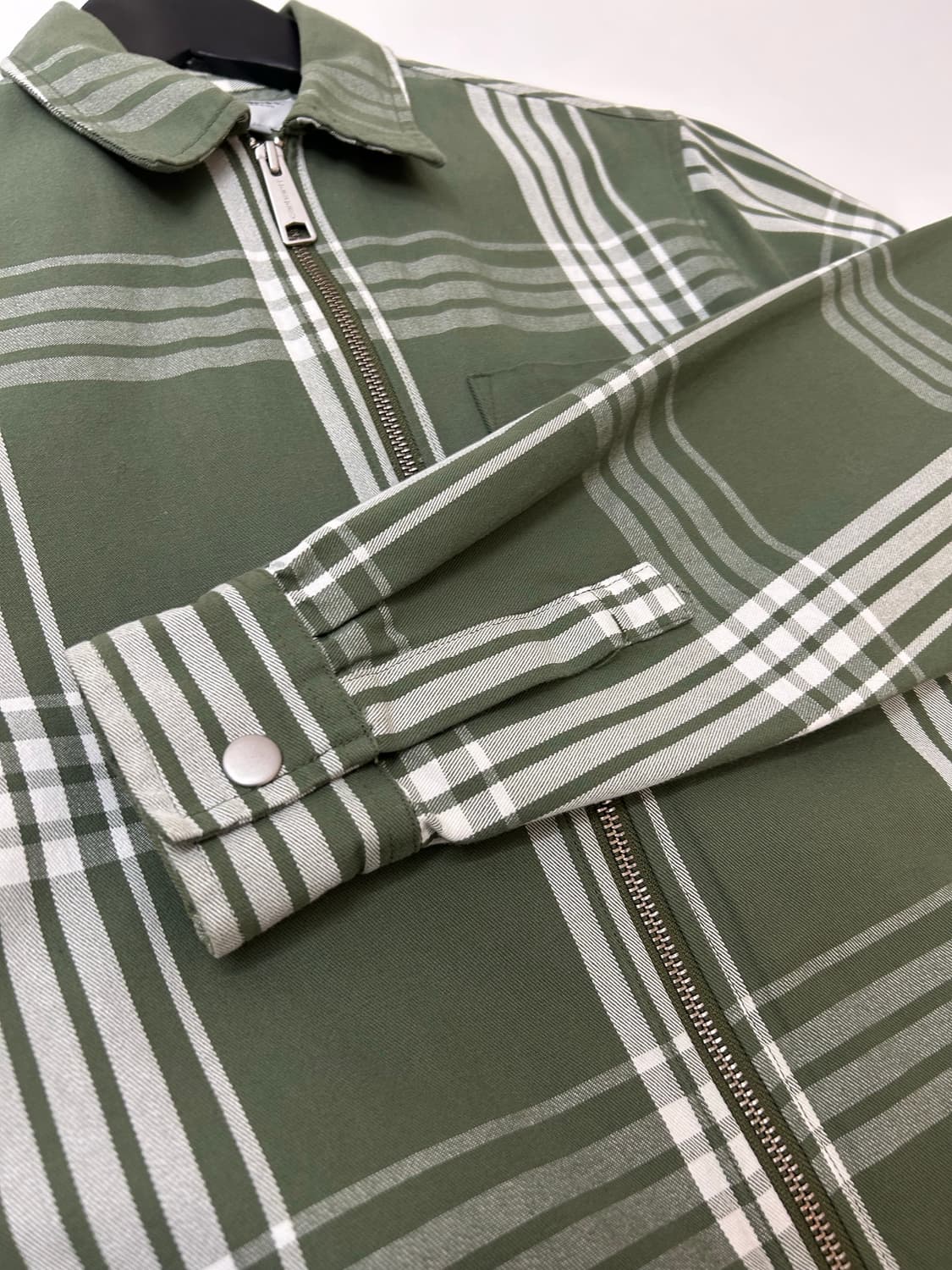 Carhartt 칼하트 윕 그린체크 셔츠 자켓  상품이미지7