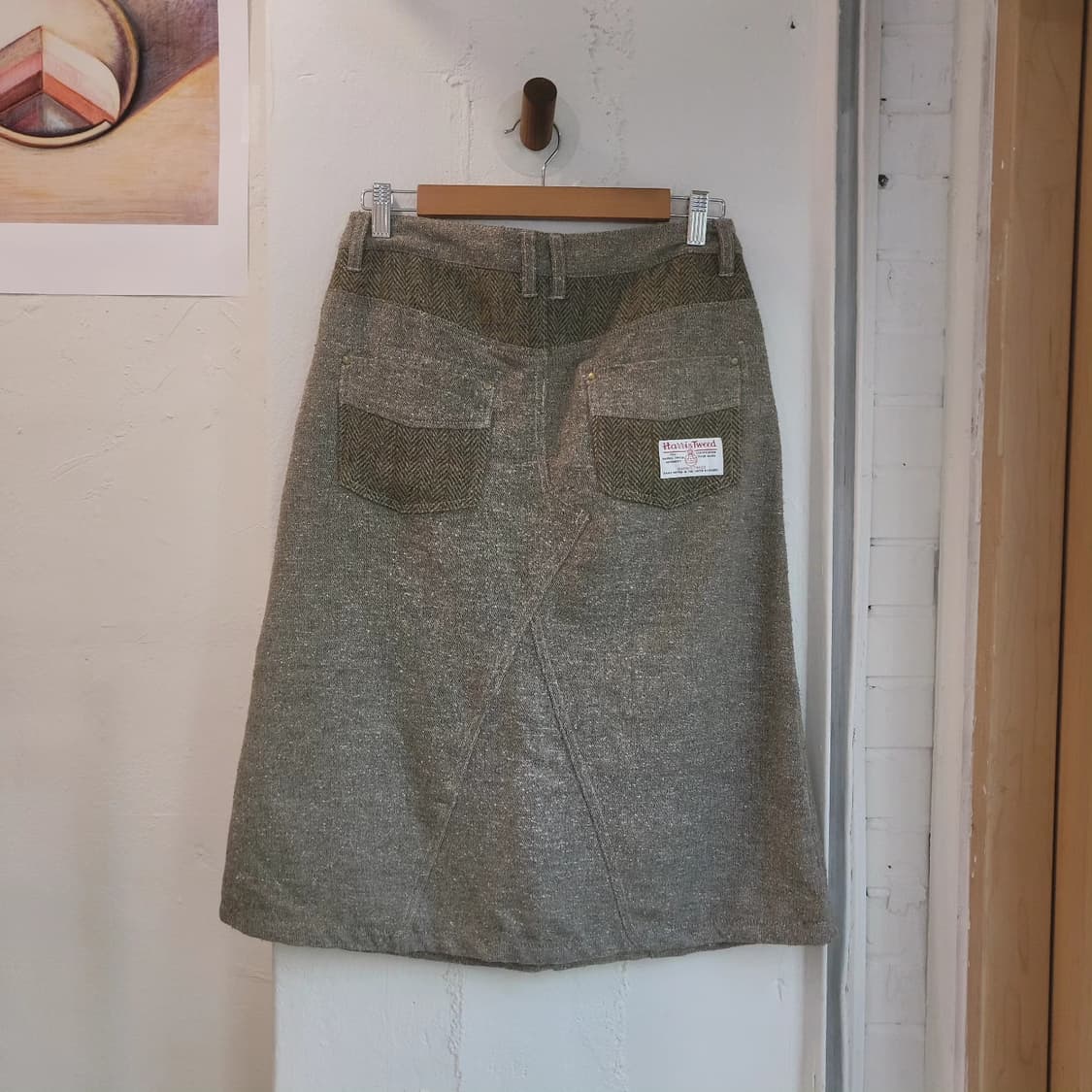 Harris Tweed 캐쥬얼 스커트 상품이미지2