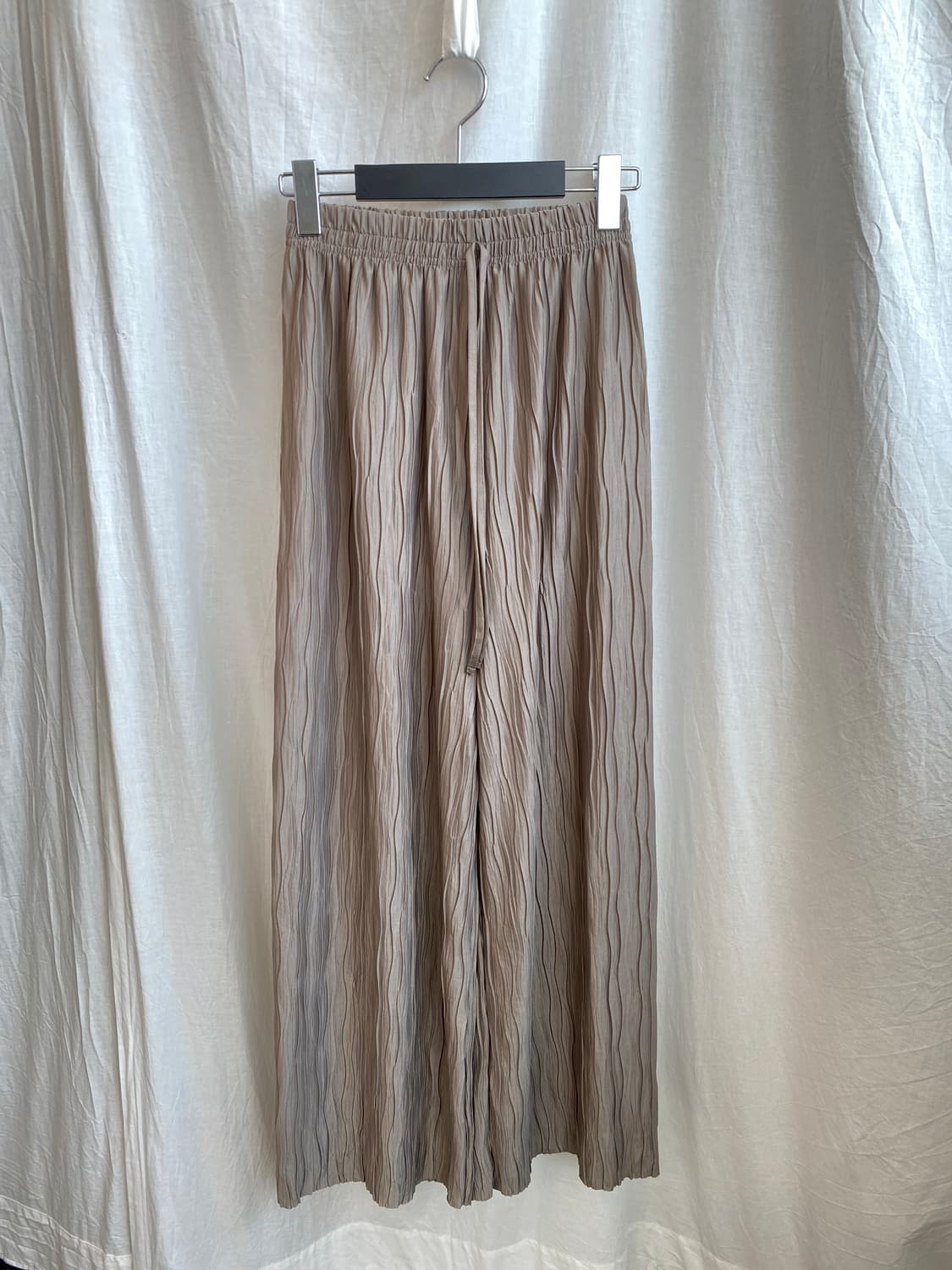 그레이브라운 링클드 밴딩팬츠(F) 상품이미지1