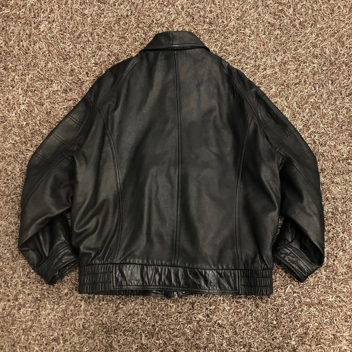 타운젠트 양가죽 봄버 레더 가죽 자켓 상품이미지4