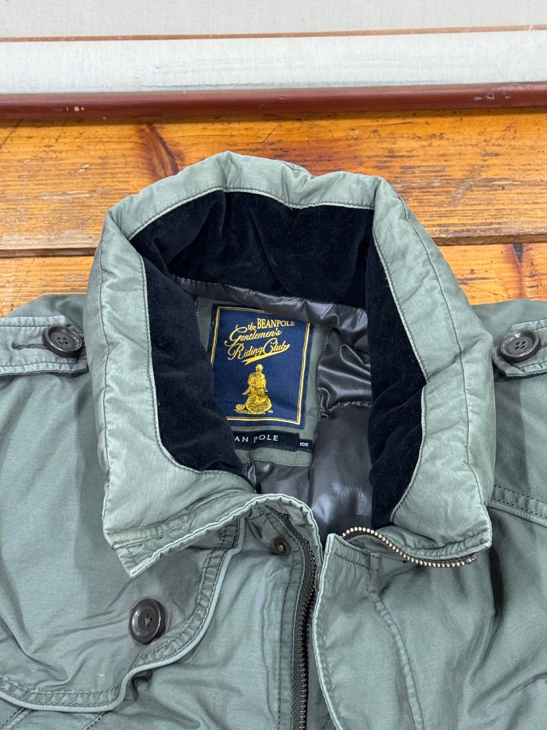 빈폴 야상패딩 사이즈105 깨끗합니다. 상품이미지6