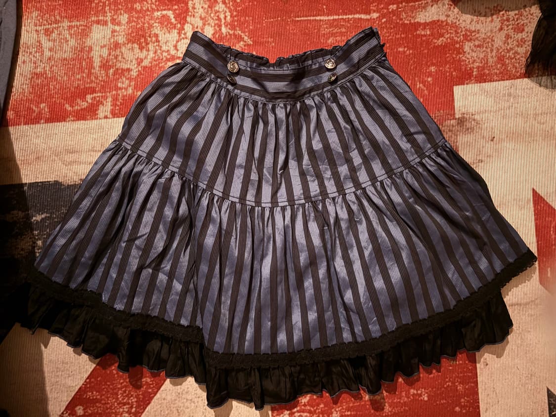 빈티지 고스 펑크 고스로리 지뢰계 스커트 상품이미지1