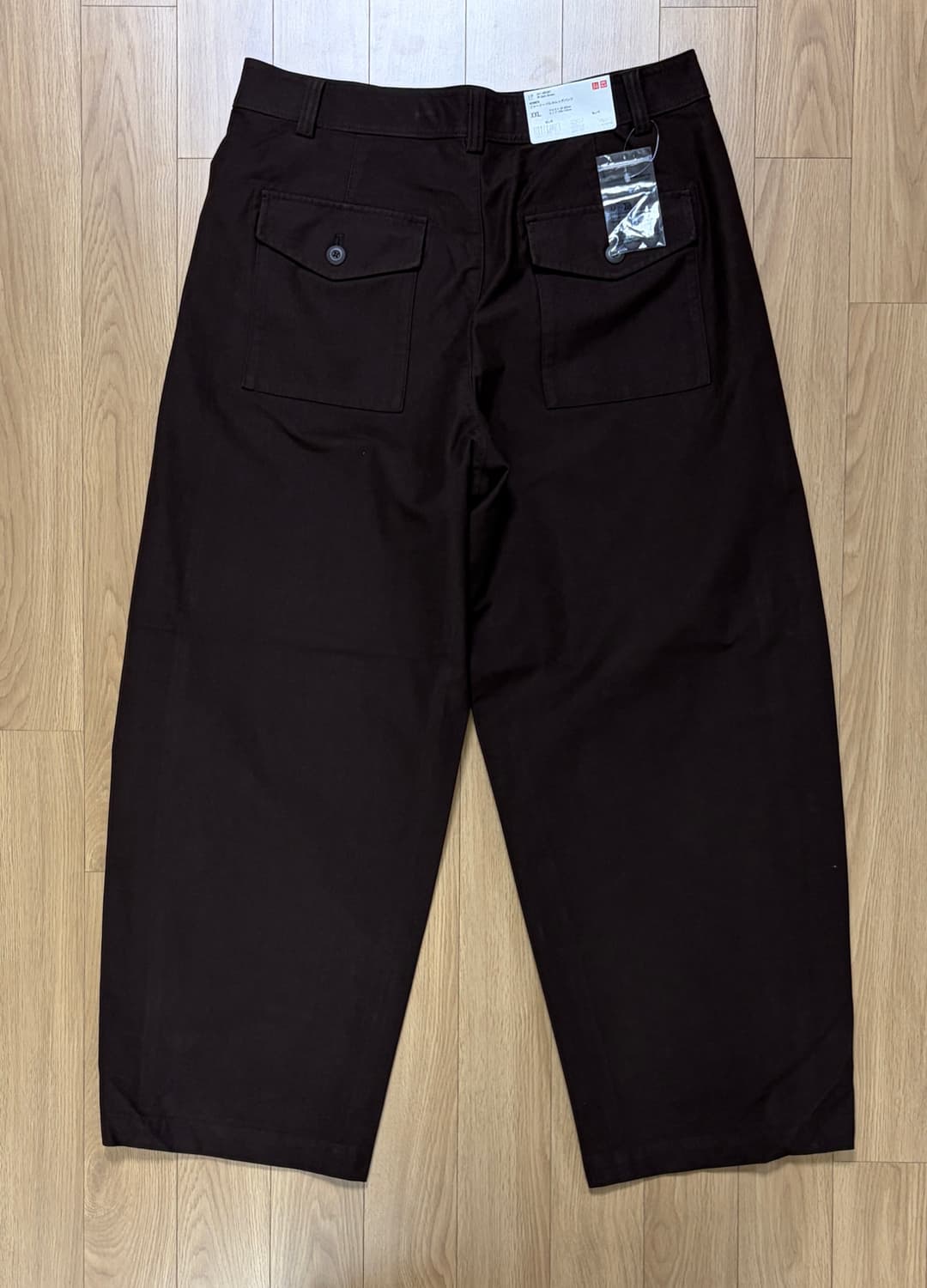 유니클로 / 저지배럴레그팬츠 / 브라운 / XXL 상품이미지2