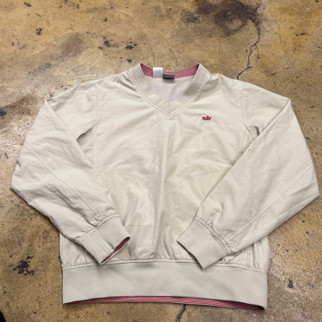 [정품/80] 나이키 올드스쿨 브이넥 웜업 b17 상품이미지2