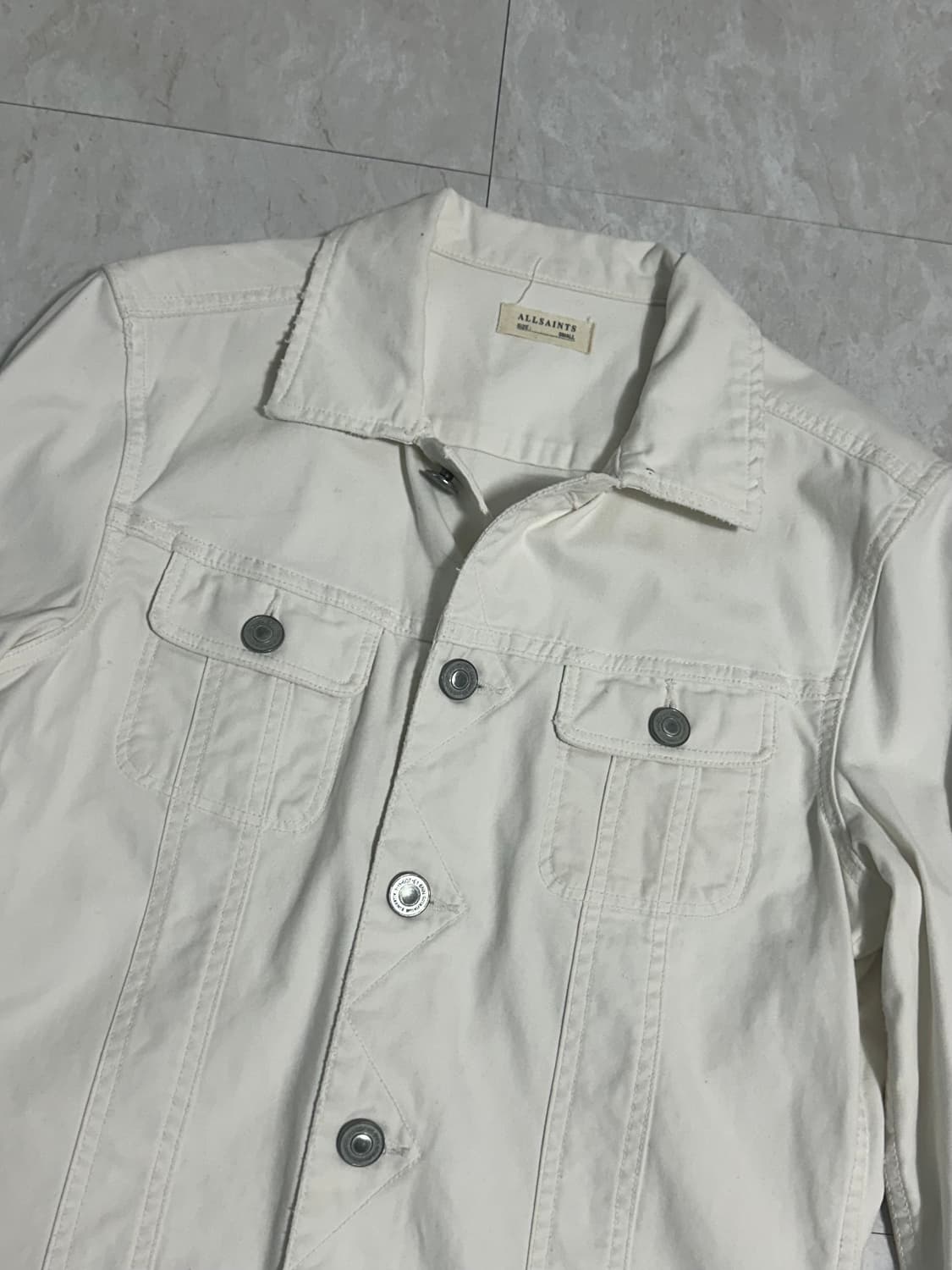 2010s AllSaints Grunge Cotton Jacket   상품이미지3