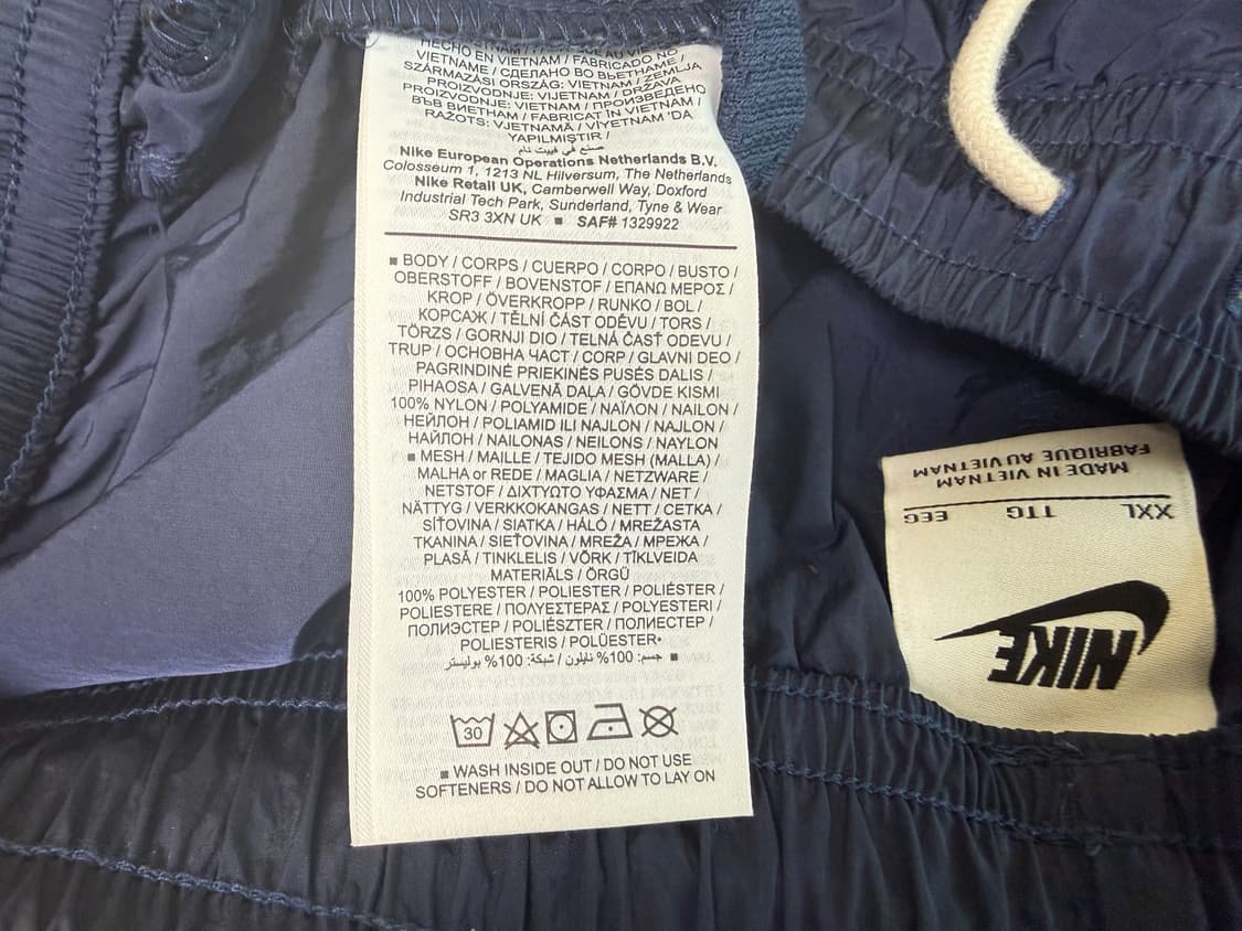 [XXL] 나이키 에센셜 우븐 트랙 쇼츠 반바지 네이비 상품이미지9