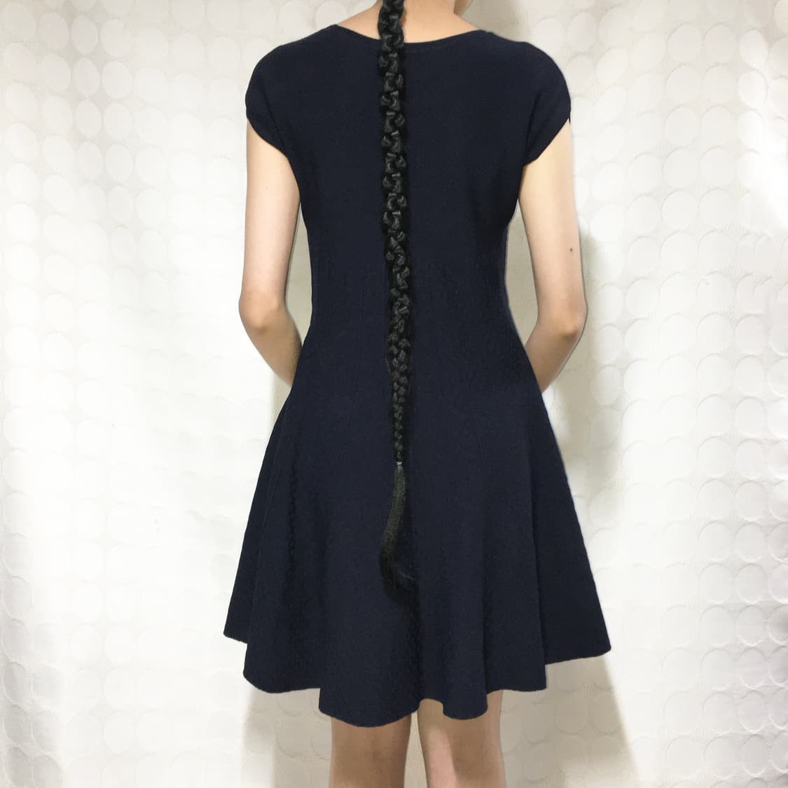 비비안 웨스트우드 네이비 니트 발레 원피스 상품이미지3