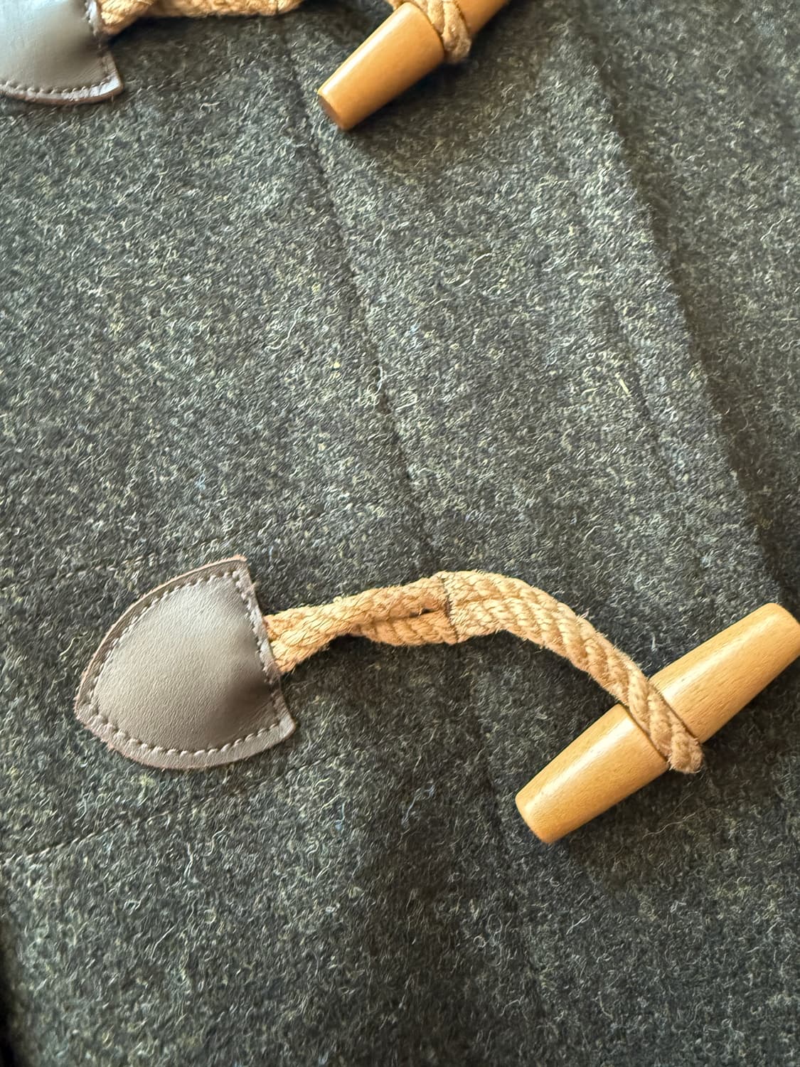 rrl 더블알엘 울 더플코트 다크그레이 xl 상품이미지6