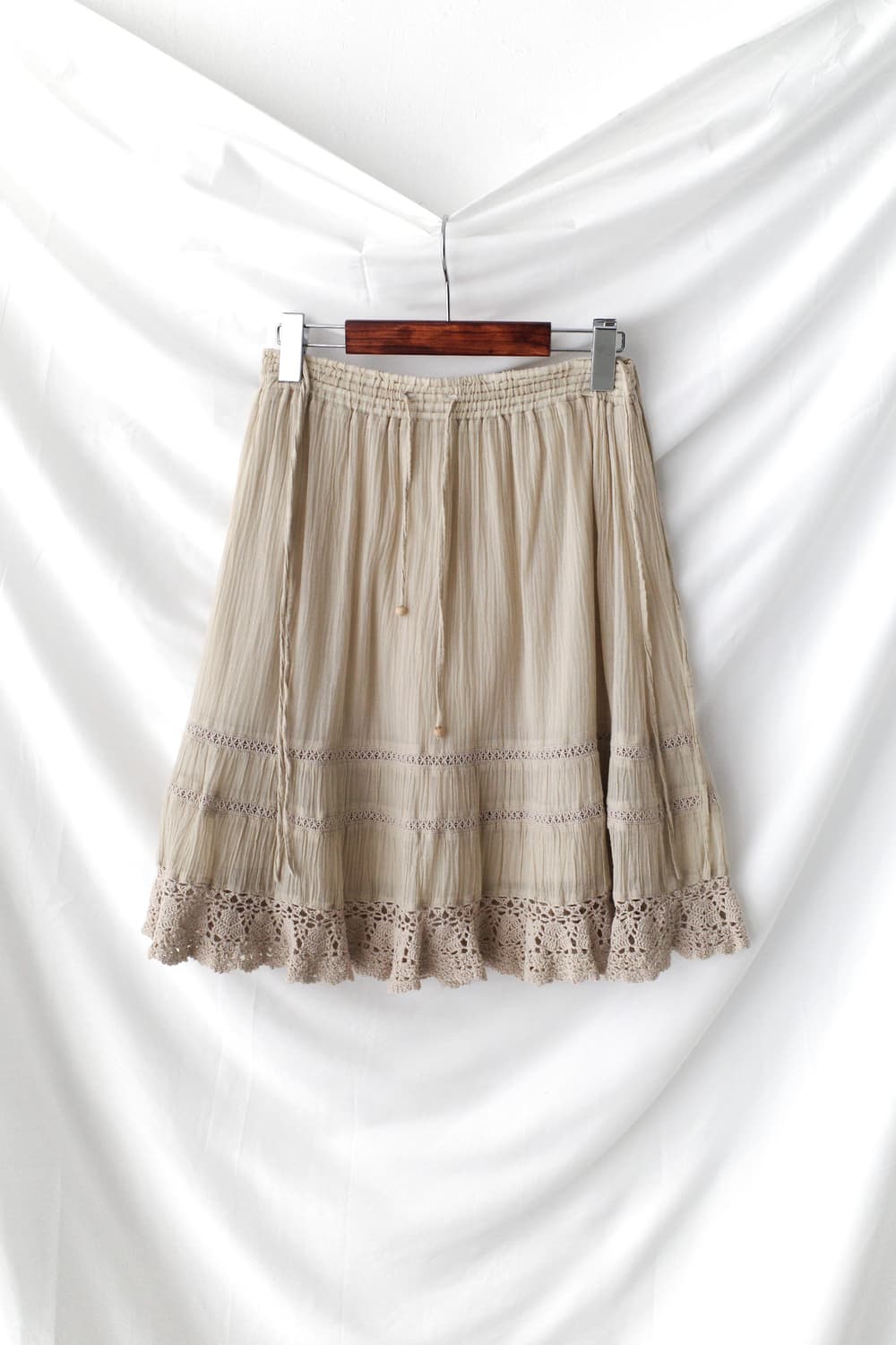 crochet lace skirt 상품이미지1